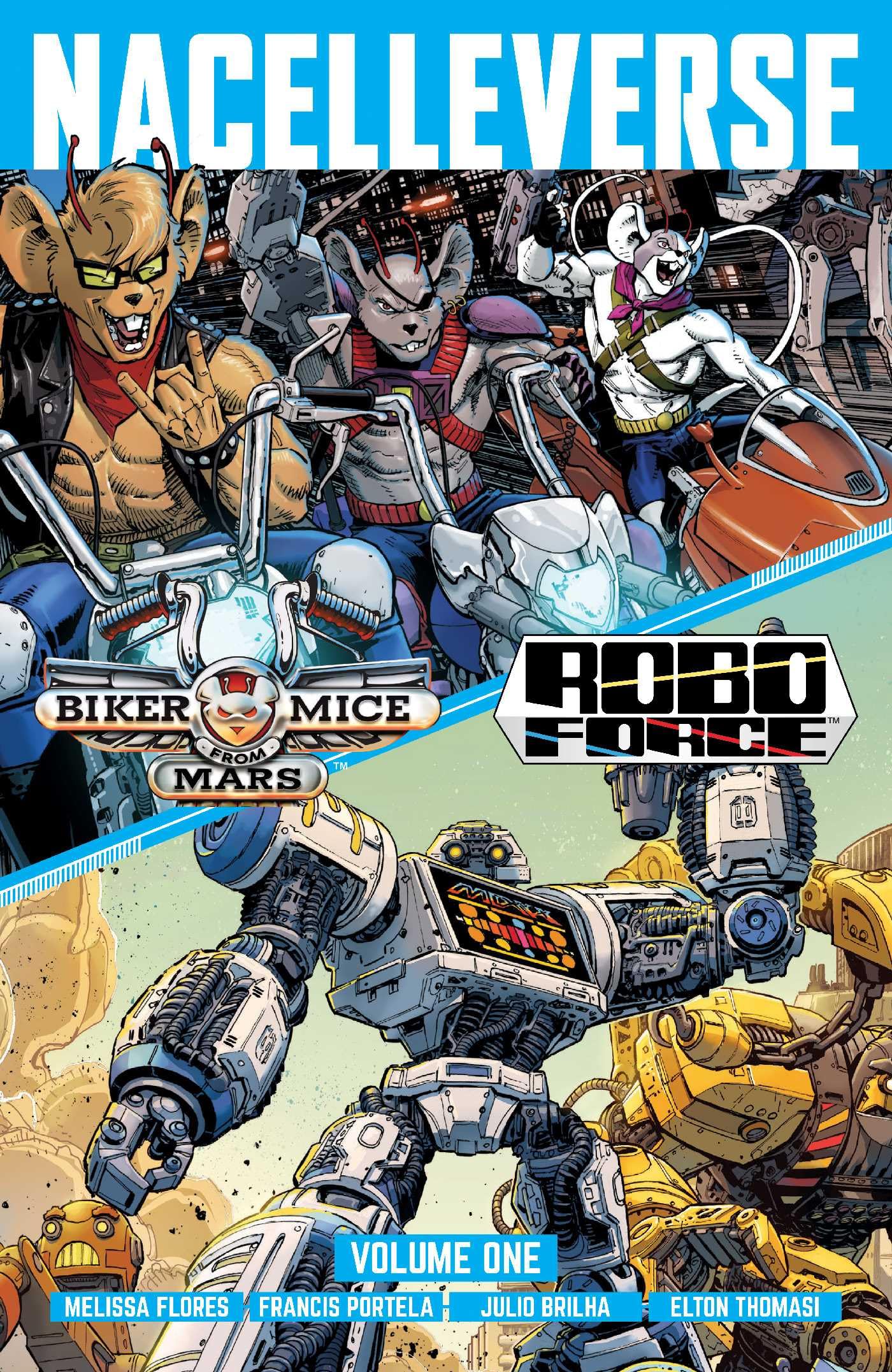 Nacelleverse Vol. 1: Biker Mice from Mars & RoboForce (Volume 1) Manga