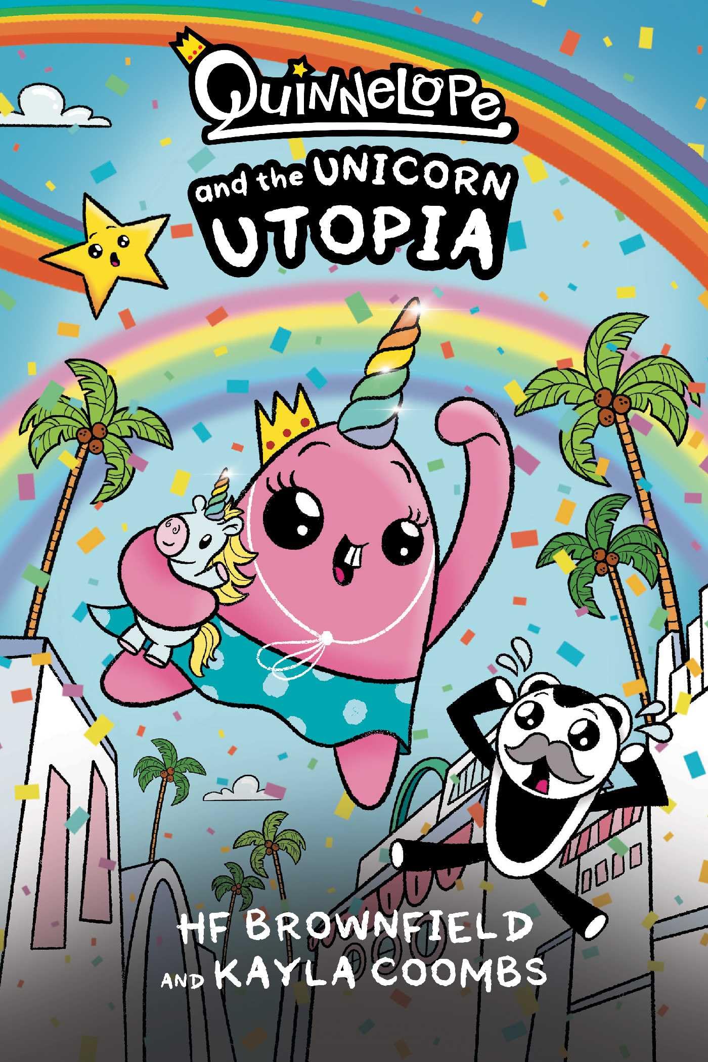 Quinnelope and the Unicorn Utopia: Dyslexia-friendly Manga