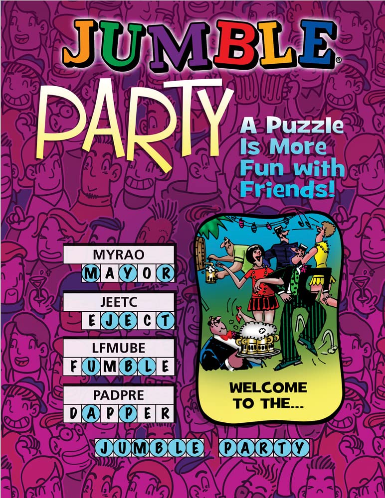 Jumble Party: A Puzzle Is More Fun With Friends! (Jumbles) Leisure & Fun