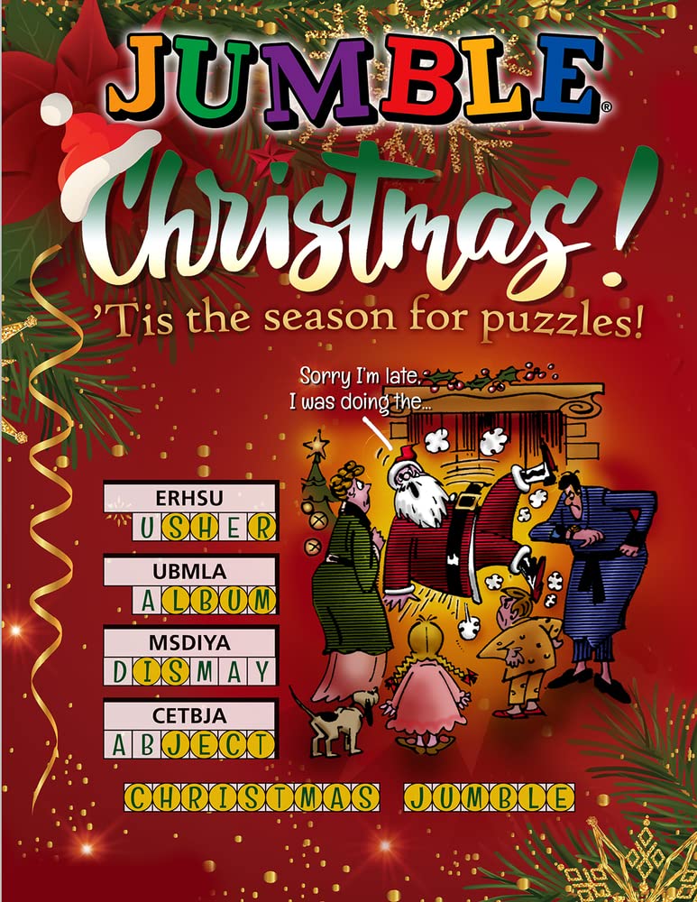 Jumble Christmas: 'Tis the Season for Puzzles! (Jumbles) Leisure & Fun