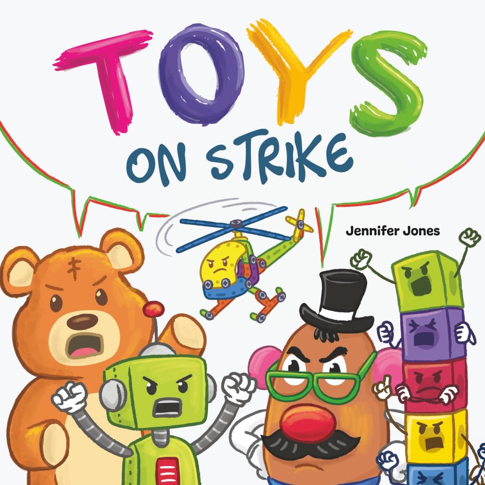 Toys on Strike: A Rhyming Children's Book Comics for children & teenagers