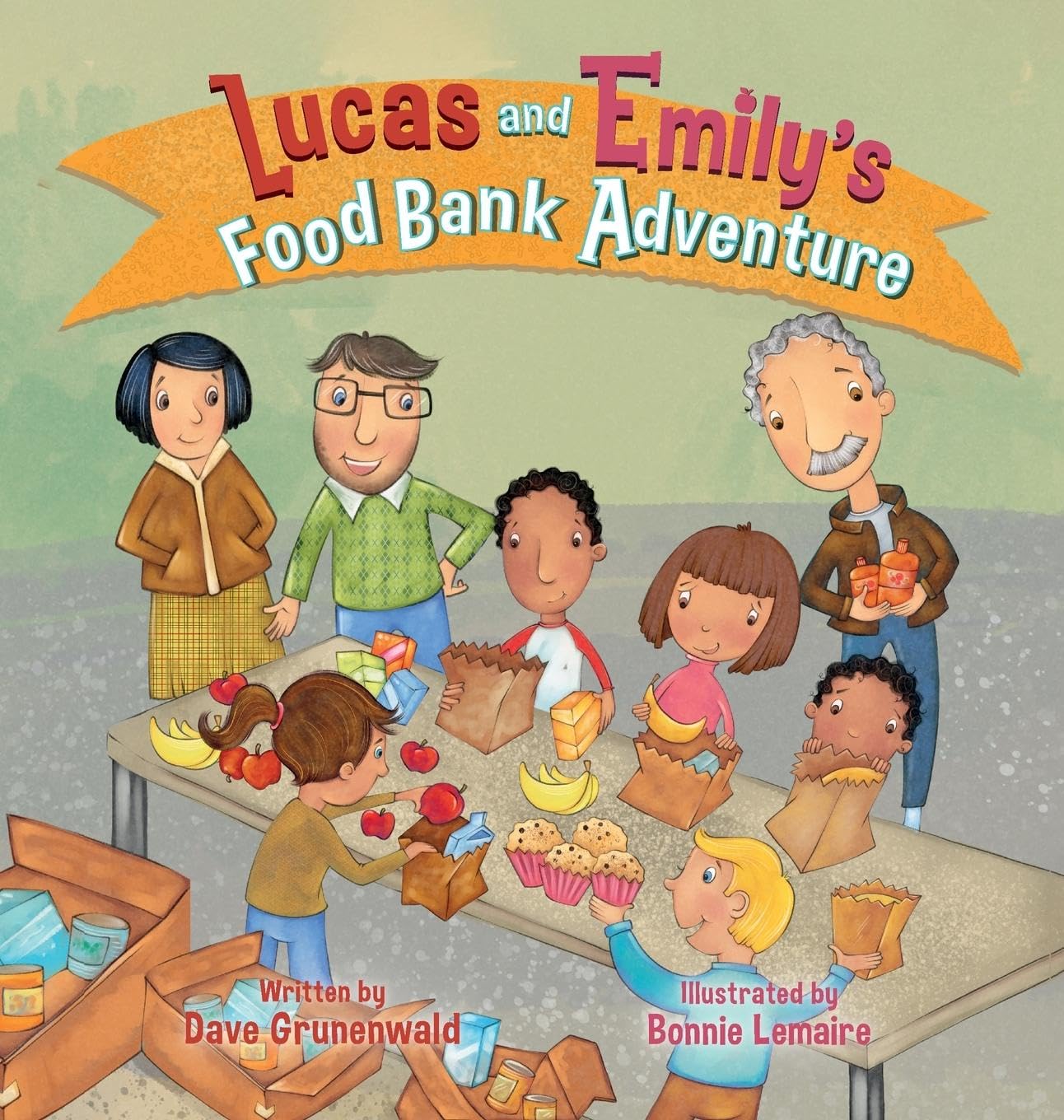 Lucas and Emily's Food Bank Adventure Non-fiction