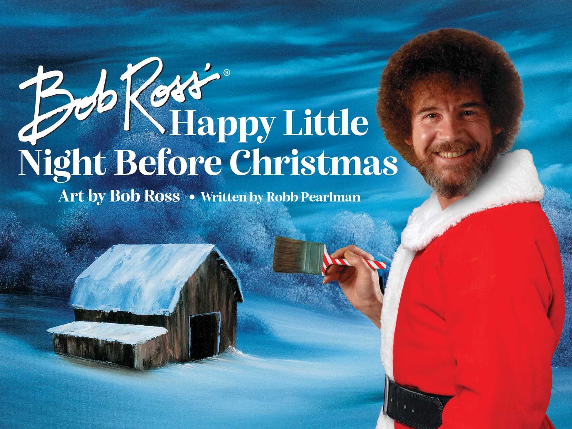 Bob Ross' Happy Little Night Before Christmas Humour & Satire