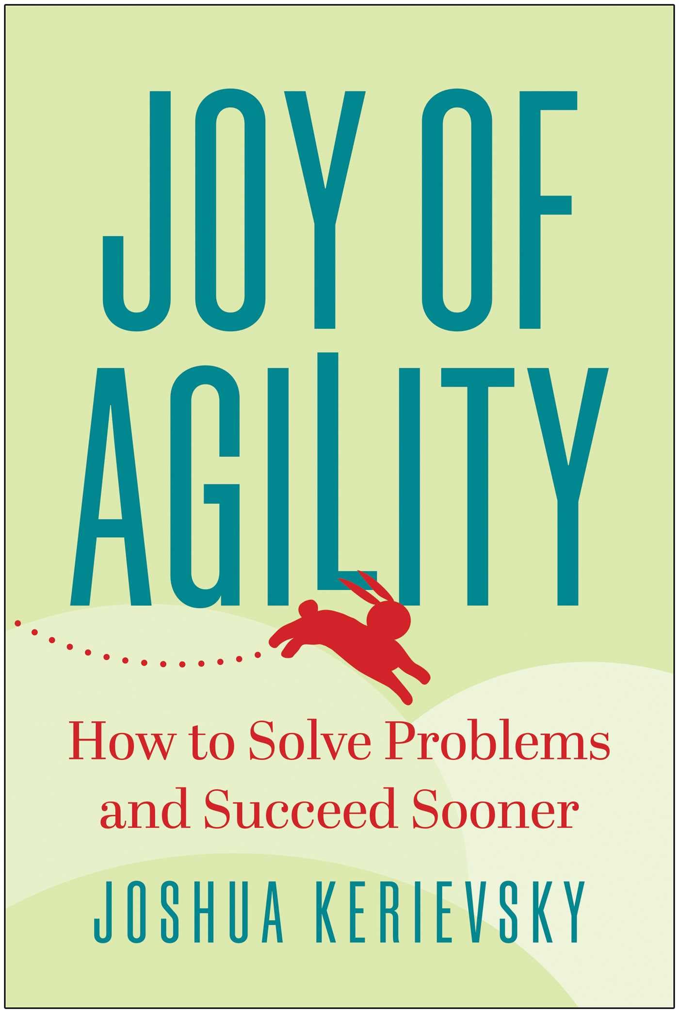 Joy of Agility: How to Solve Problems and Succeed Sooner book