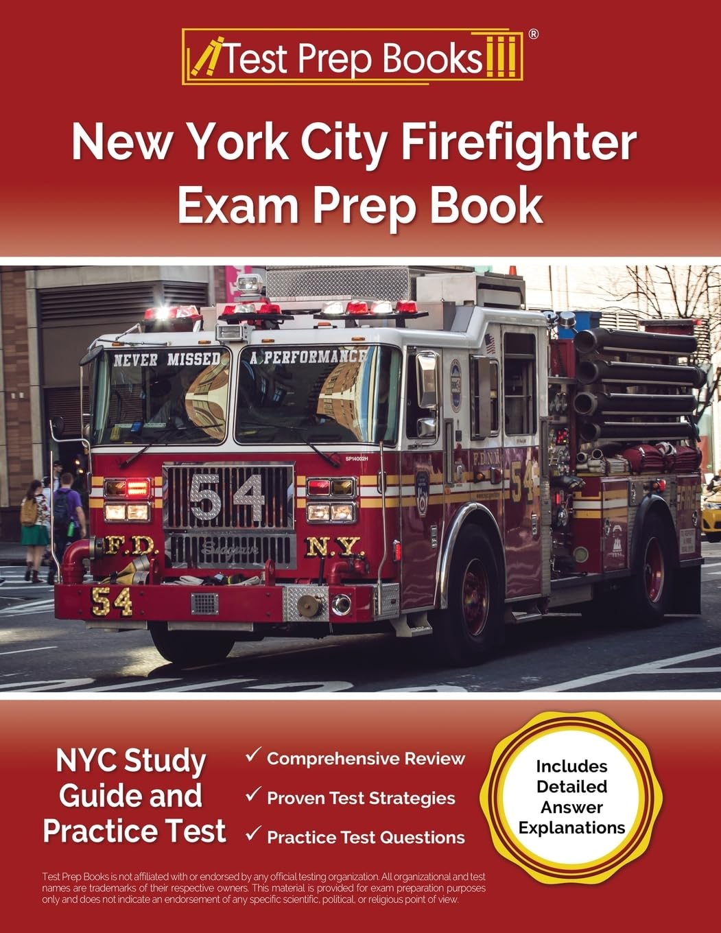 New York City Firefighter Exam Prep Book: NYC Study Guide and Practice Test Study Guides