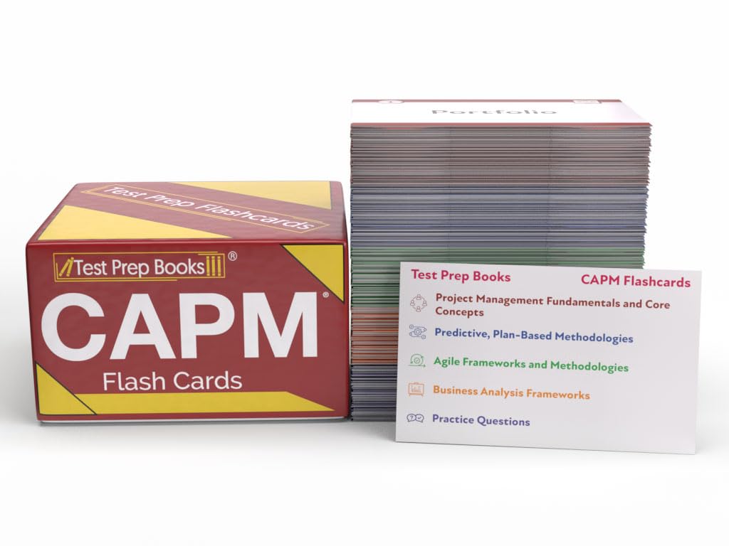 CAPM Exam Prep Study Cards 2025-2026: CAPM Test Prep and Practice Test Questions for the Certified Associate in Project Management Books