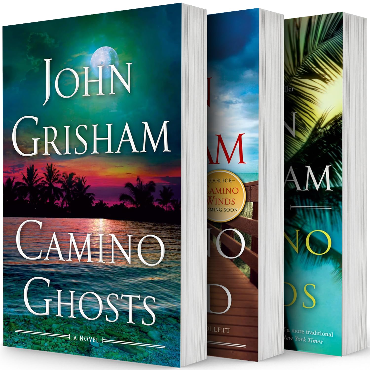 The Camino Series. 3 Books Collection Set. Camino Ghosts, Camino Island, Camino Winds by John Grisham Books