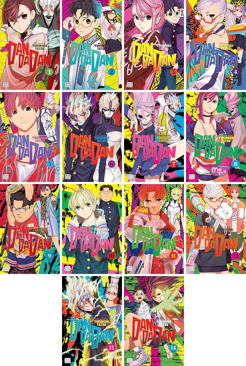 Dandadan, Vol. 1-11, Collection Set 11 Books Series, by Yukinobu Tatsu Manga