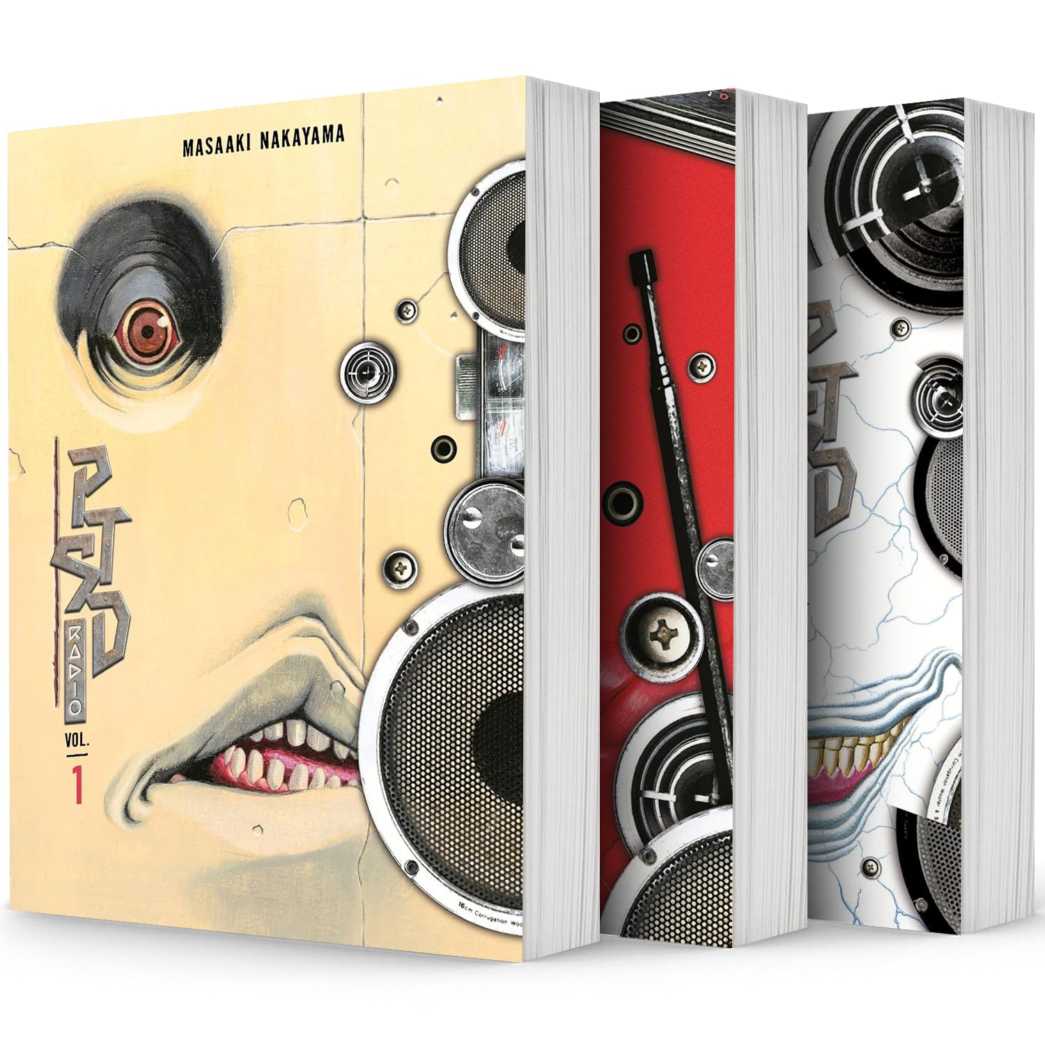 Ptsd Radio Series Vol. 1-6, 3 Collection Books Set, Ptsd Radio 2-In-1, by Masaaki Nakayama Manga