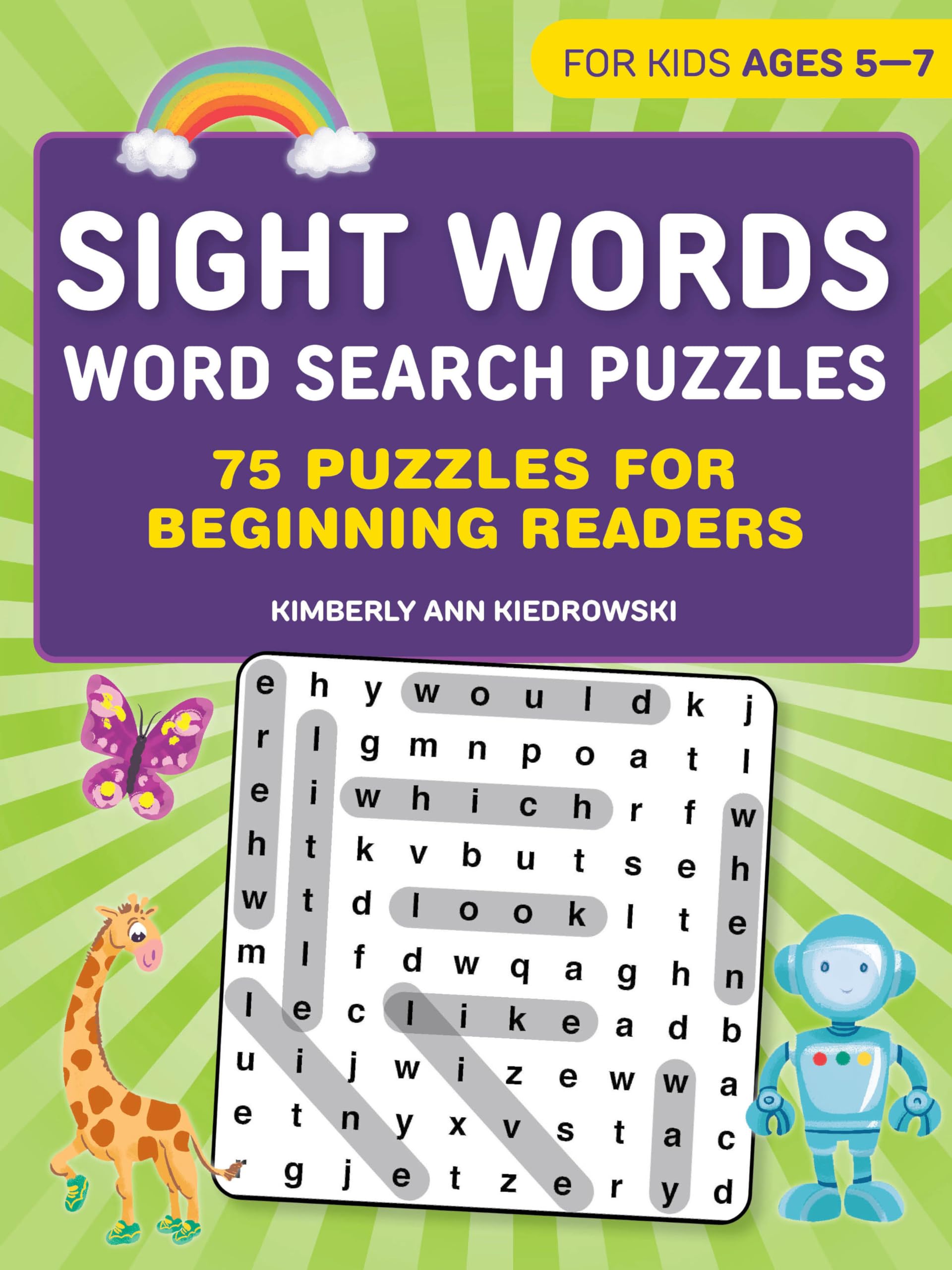 Sight Words Word Search Puzzles Non-fiction