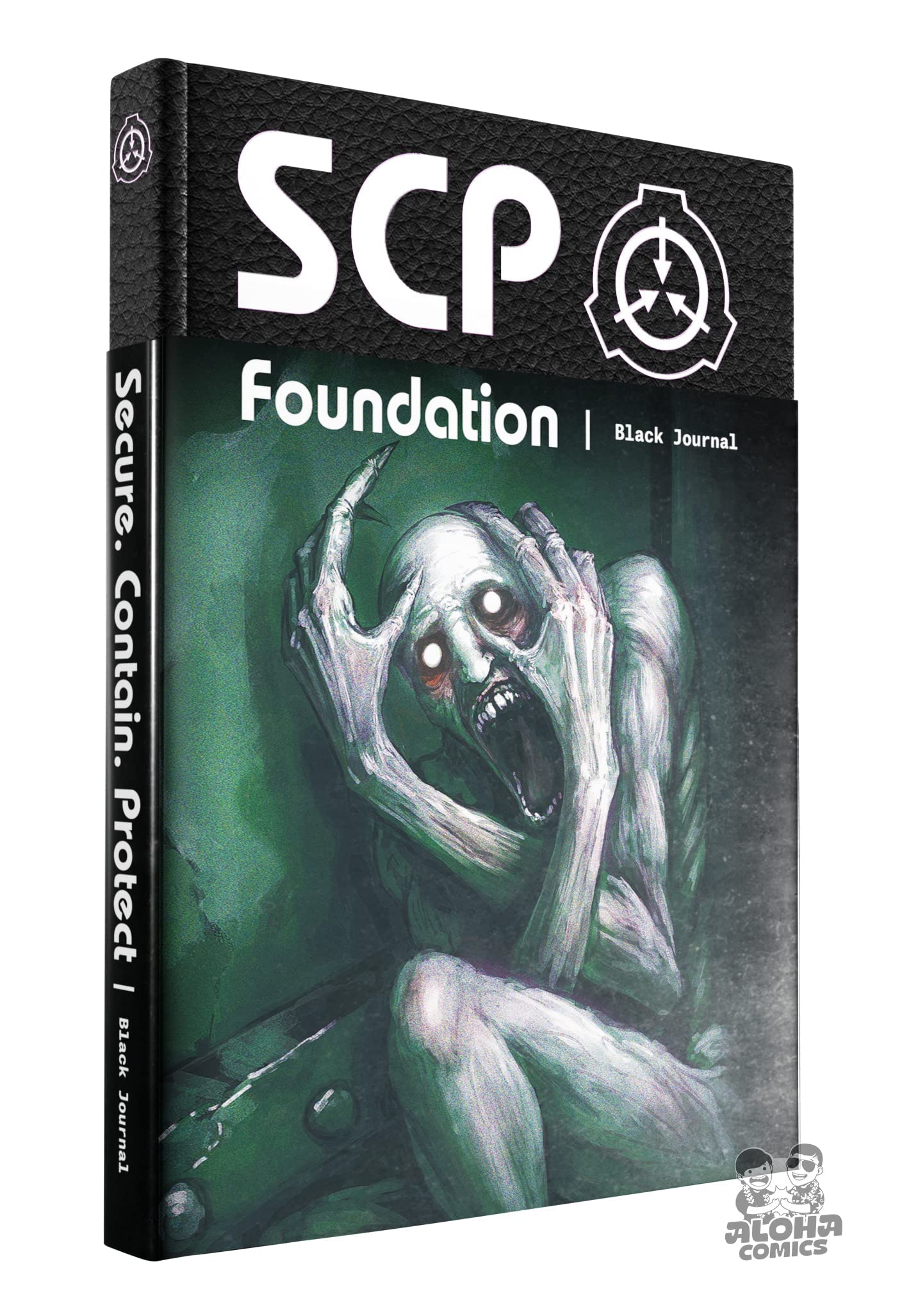 Black Journal | Hardcover Artbook: SCP Foundation Artbook Black Journal Horror & Mystery