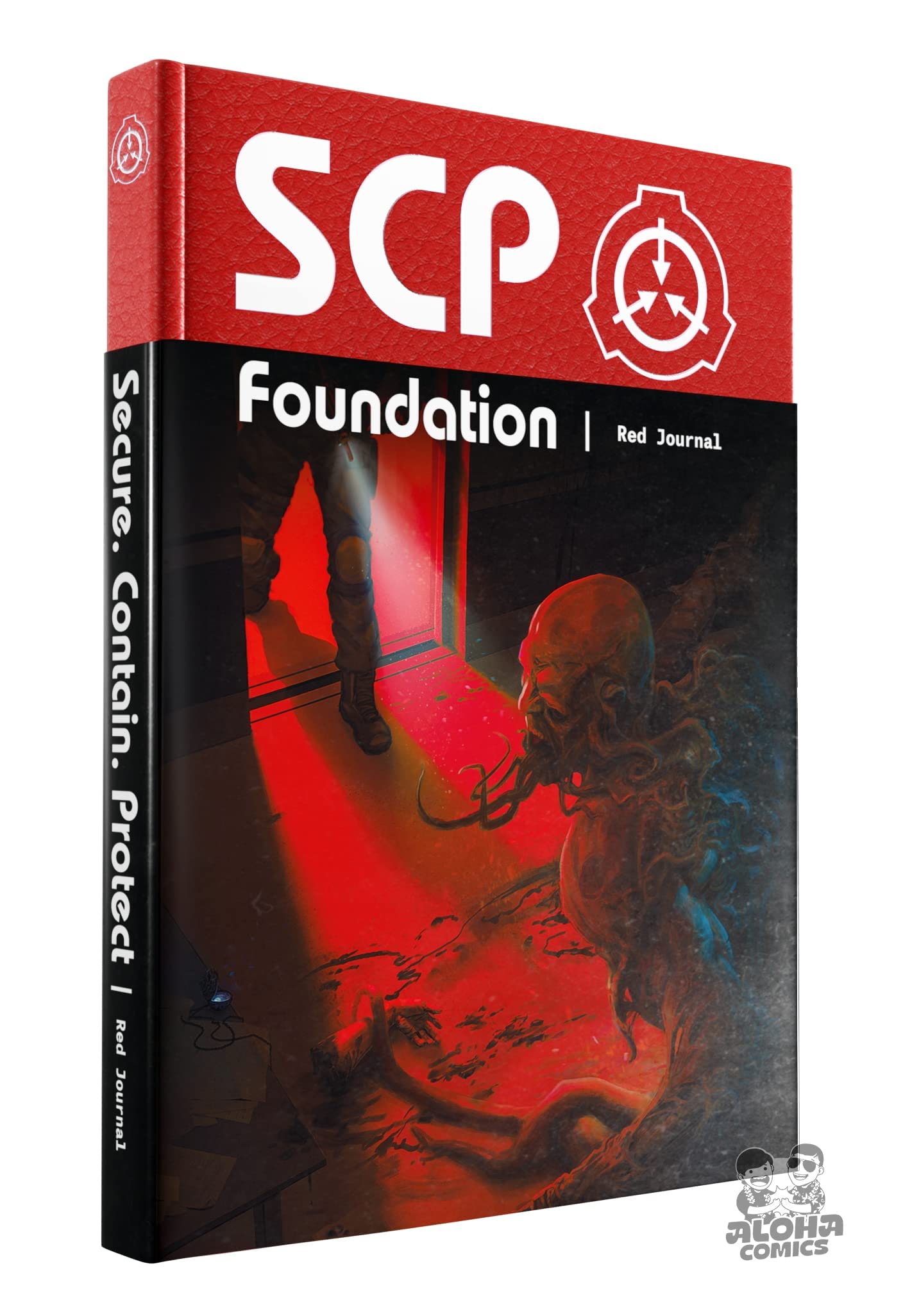 Red Journal | Hardcover Artbook: SCP Foundation Artbook Red Journal Horror & Mystery