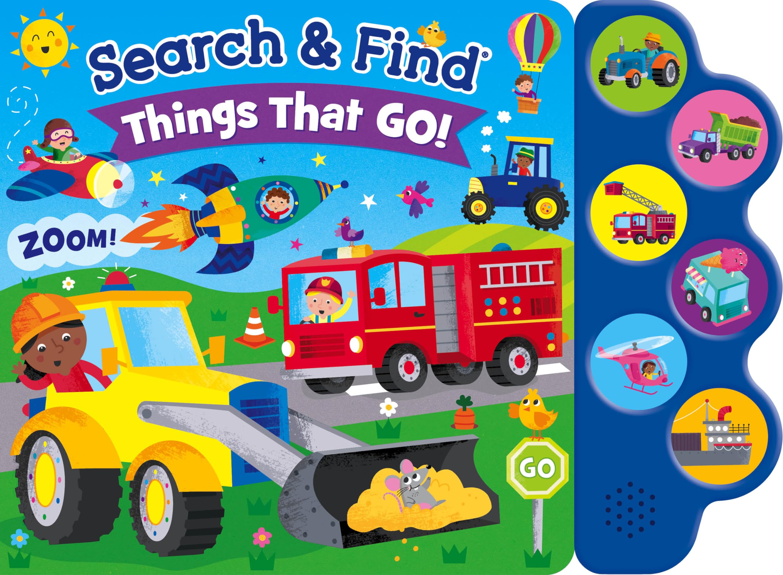 Search & Find: Things That Go (6-button Sound Book) Parents & Children