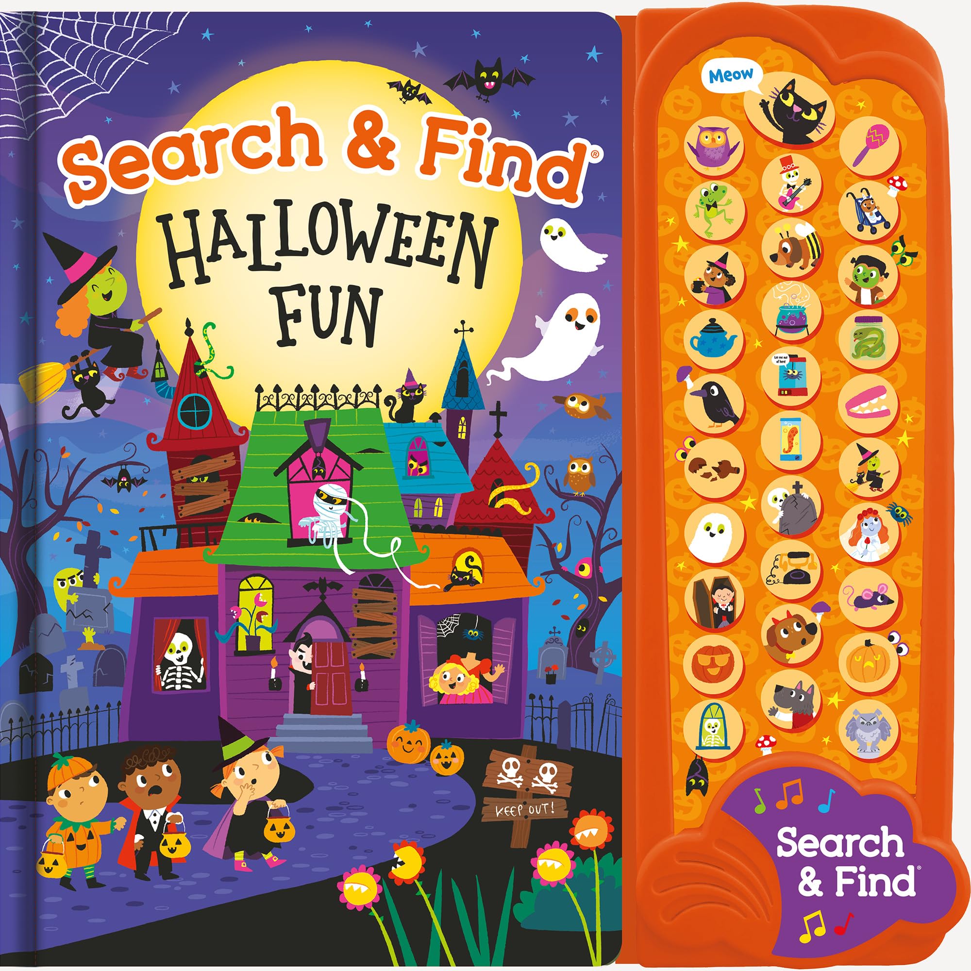 Search & Find: Halloween (30-Button Sound Book) Non-fiction