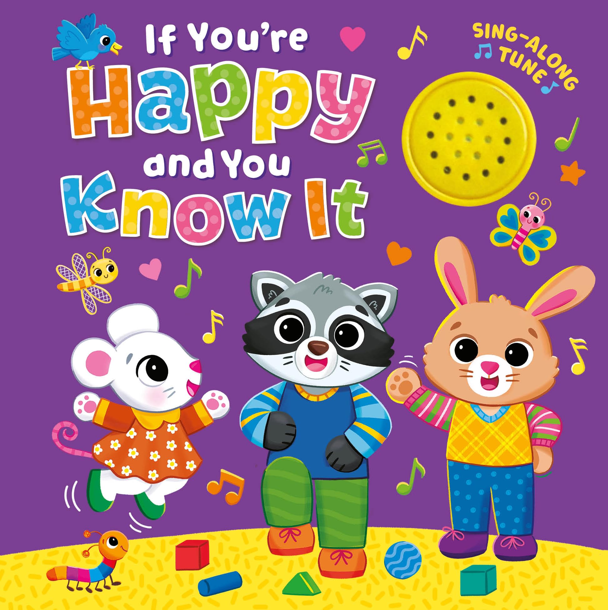 If You’re Happy and You Know It Sound Book for Babies, Toddlers, and Young Children – 1-Button Sing-Along with Lyrics – Interactive Musical Book with Adorable Art Non-fiction