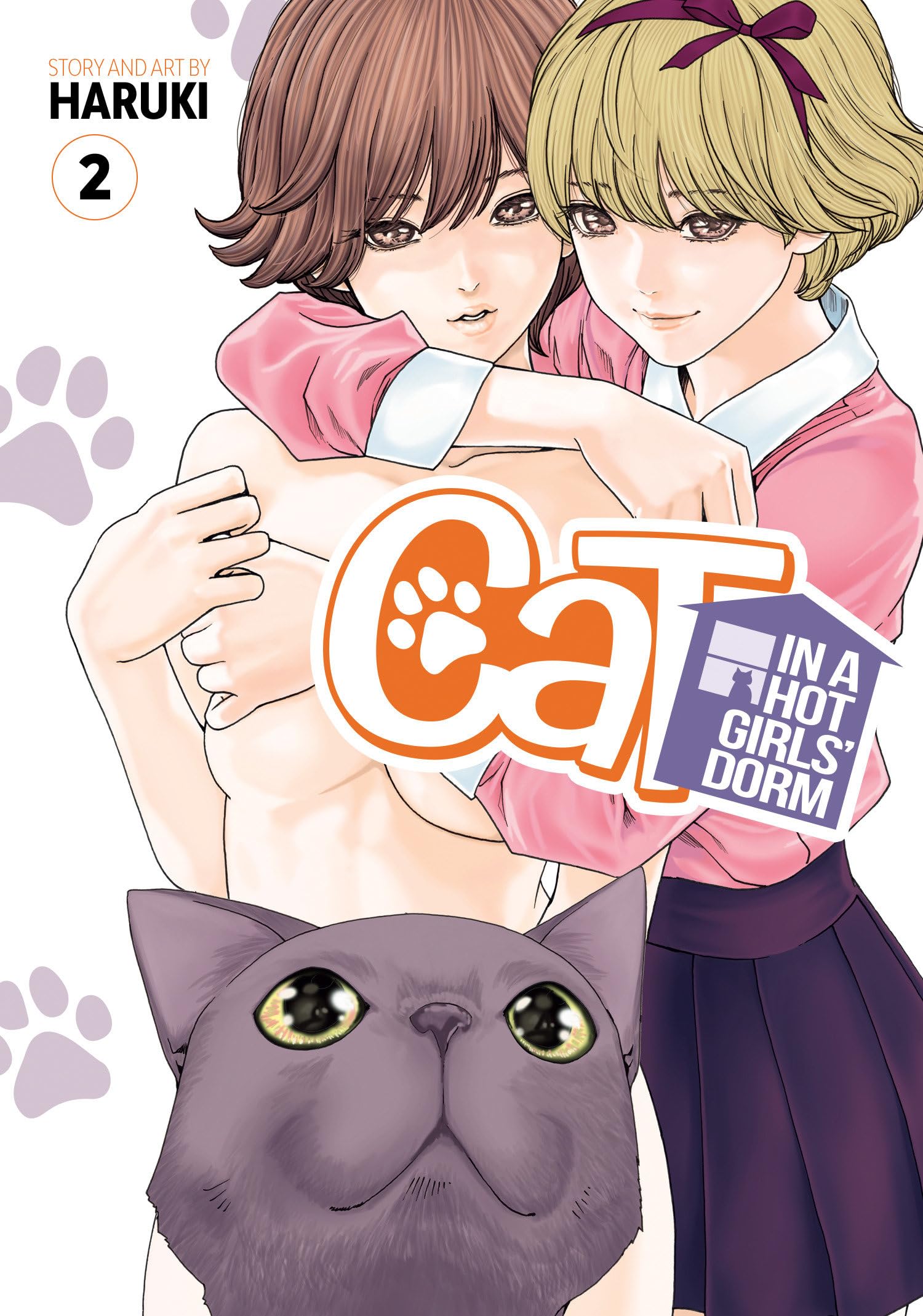 Cat in a Hot Girls' Dorm Vol. 2 Manga