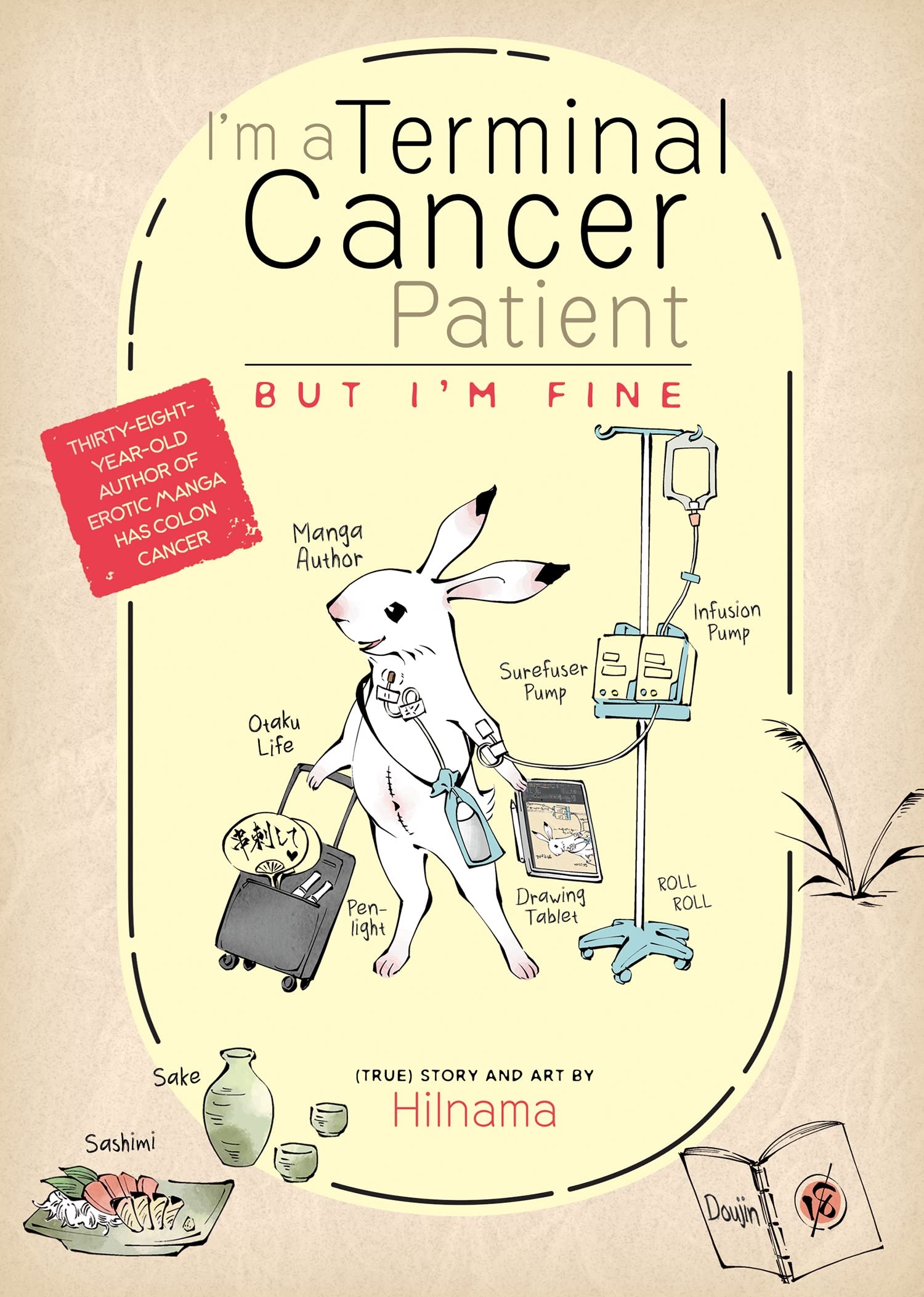 I'm a Terminal Cancer Patient, but I'm Fine.: Thirty-eight Year-old Author of Erotic Manga Has Colon Cancer Inspiring women