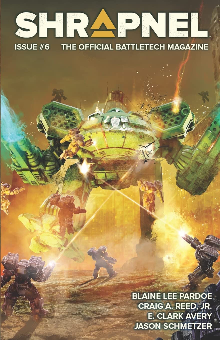 BattleTech: Shrapnel, Issue #6 (The Official BattleTech Magazine) book