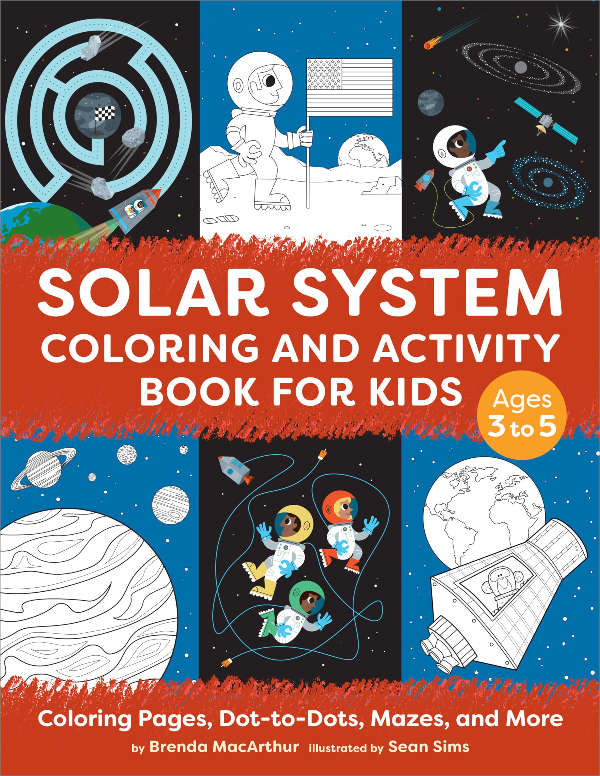 Product Image: Solar System Coloring and Activity Book for Kids