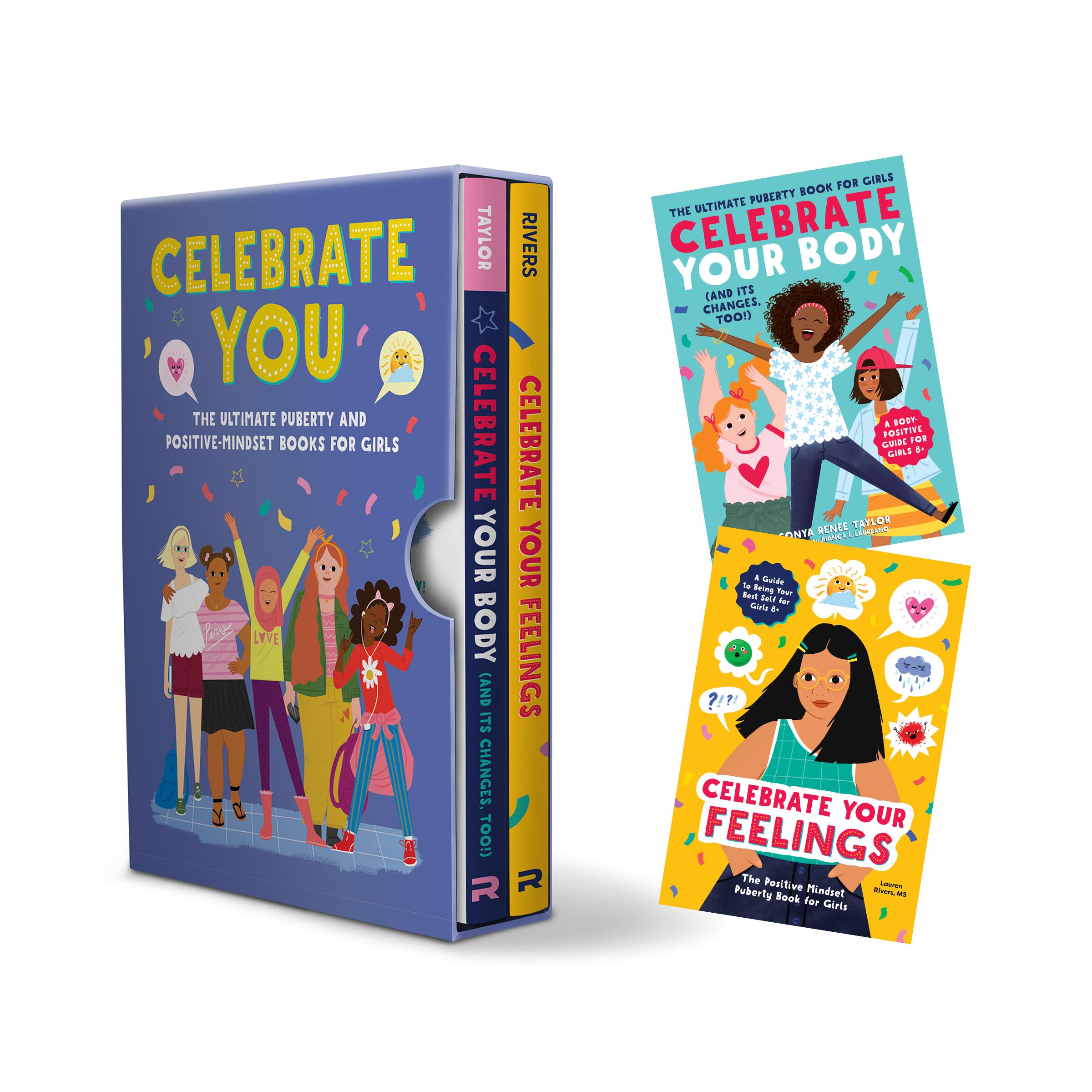 Celebrate You Box Set: The Ultimate Puberty and Positive-Mindset Books for Girls Non-fiction