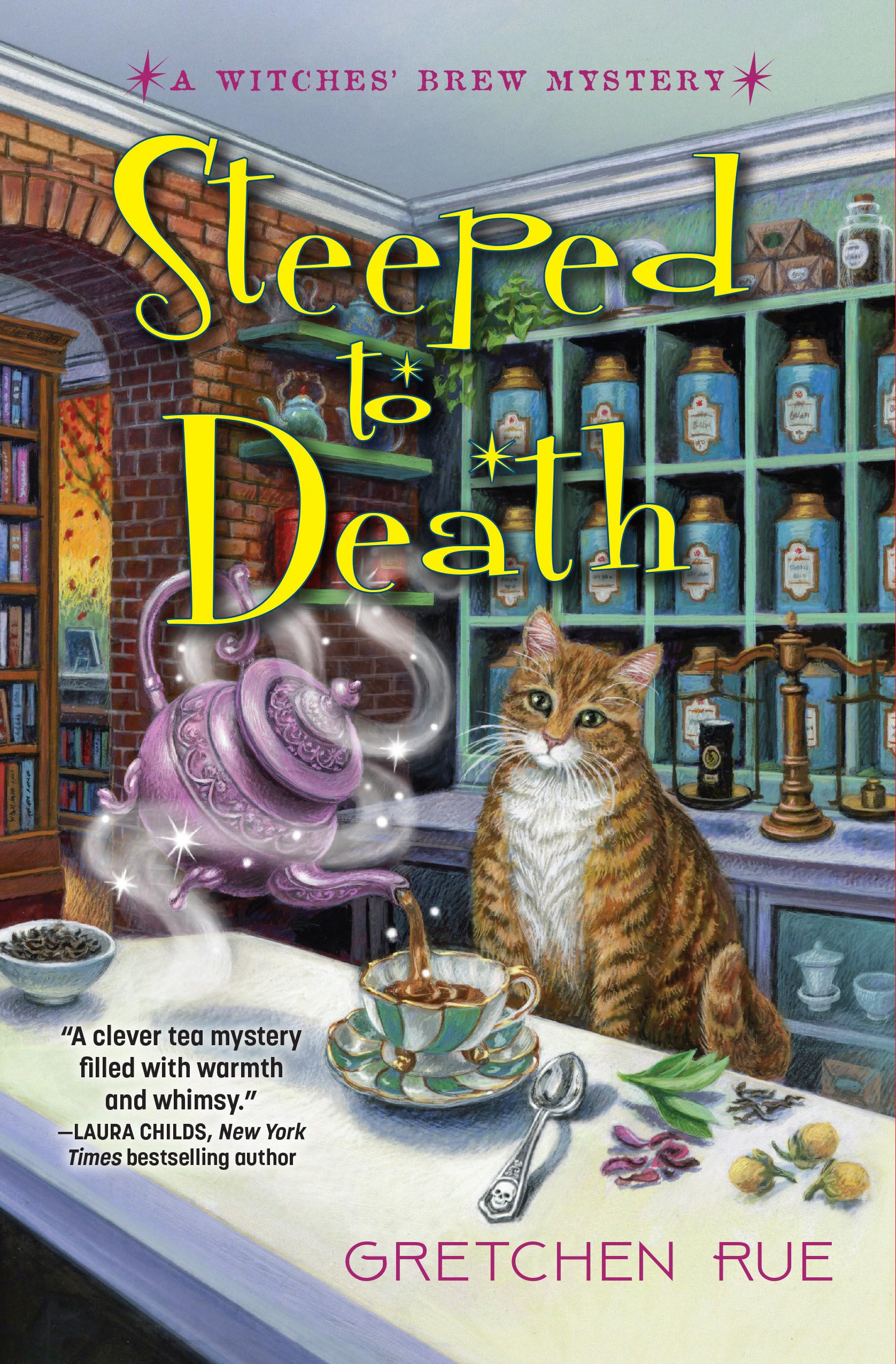 Steeped to Death (A Witches' Brew Mystery, Band 1) Horror & Mystery