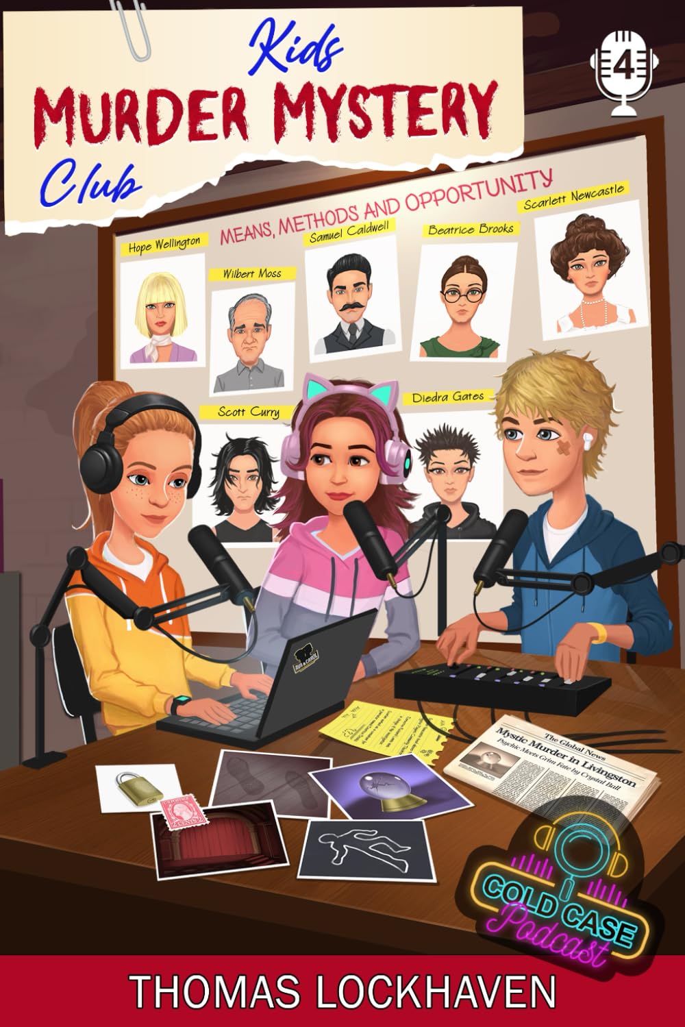 Case File 4: Scarlett Newcastle: Kids Murder Mystery Club: Cold Case Podcast Non-fiction
