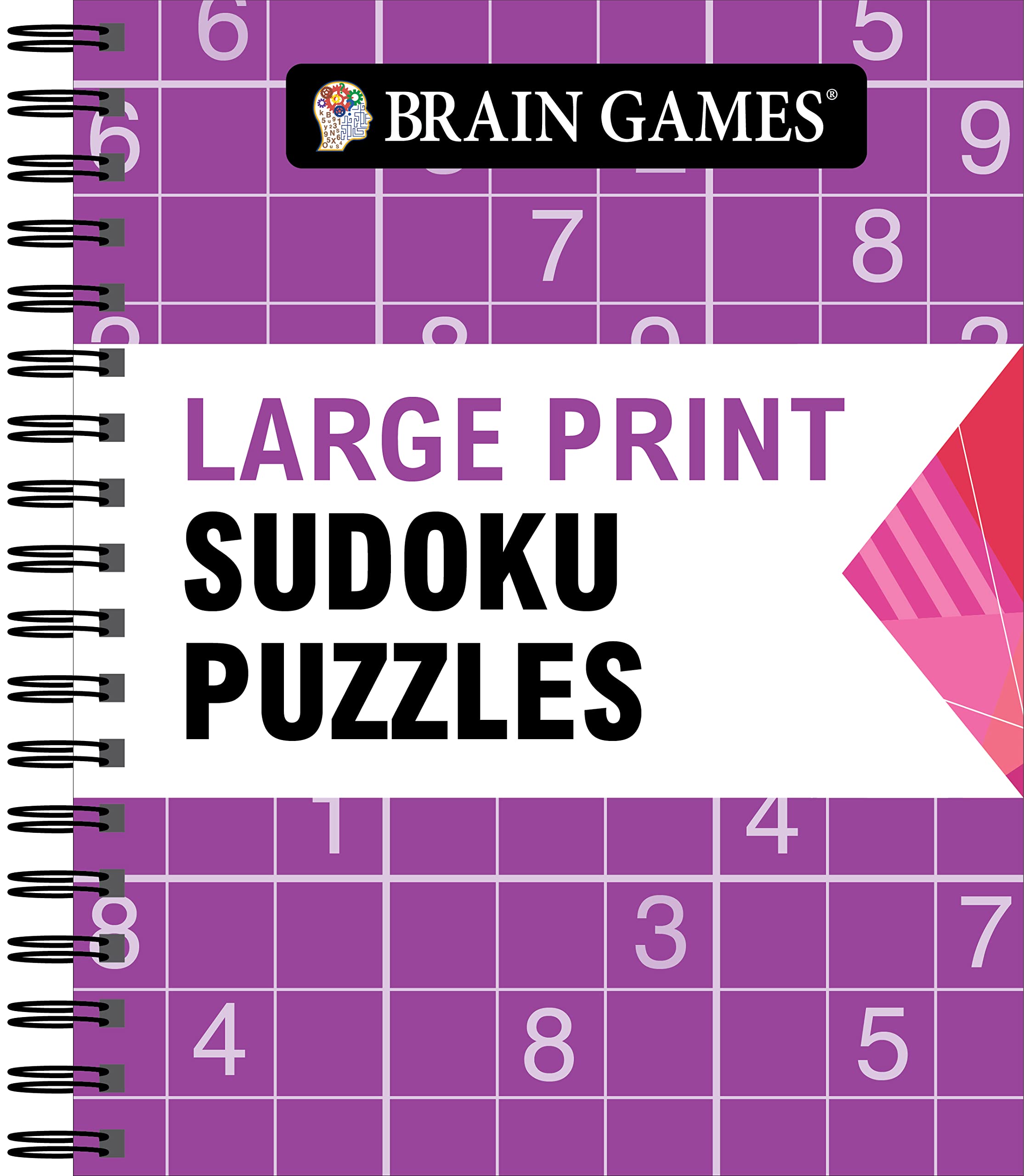 Brain Games - Large Print Sudoku Puzzles (Arrow) Leisure & Fun
