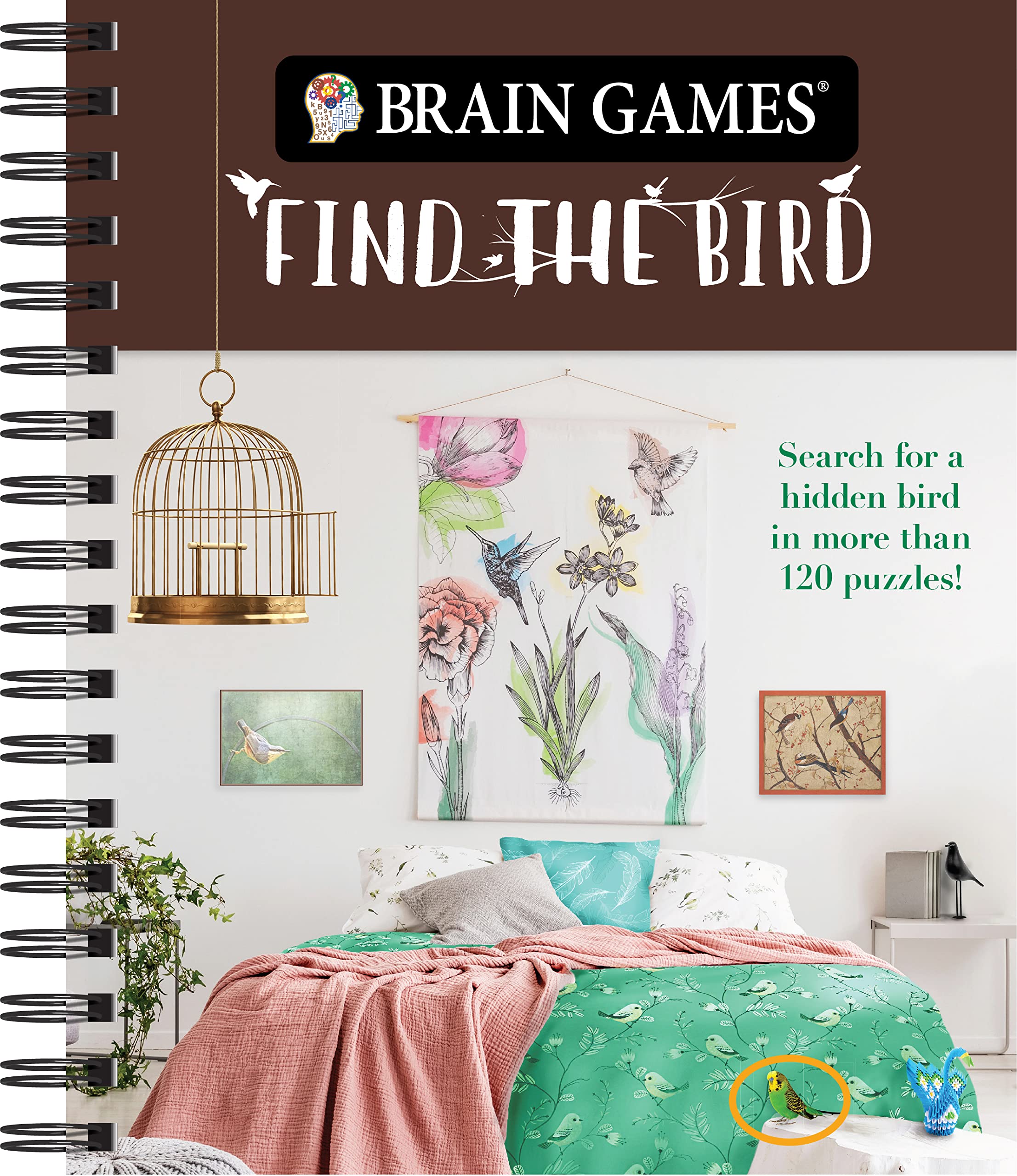 Brain Games - Find the Bird: Search for a Hidden Bird in More Than 120 Puzzles! (Brain Games - Picture Puzzles) Pets