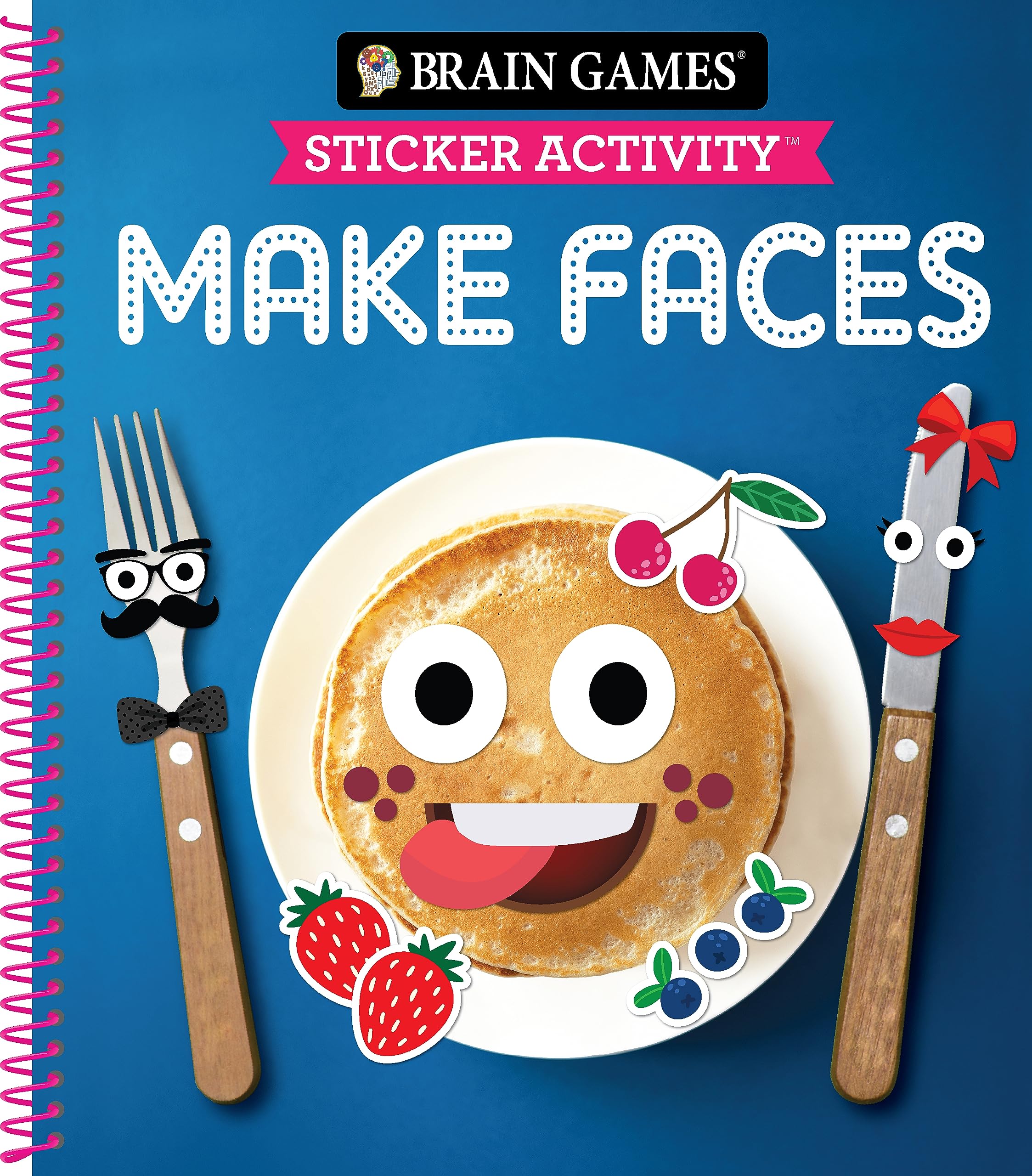 Brain Games - Sticker Activity - Make Faces (Age 3 Years and Up): Volume 1 Non-fiction