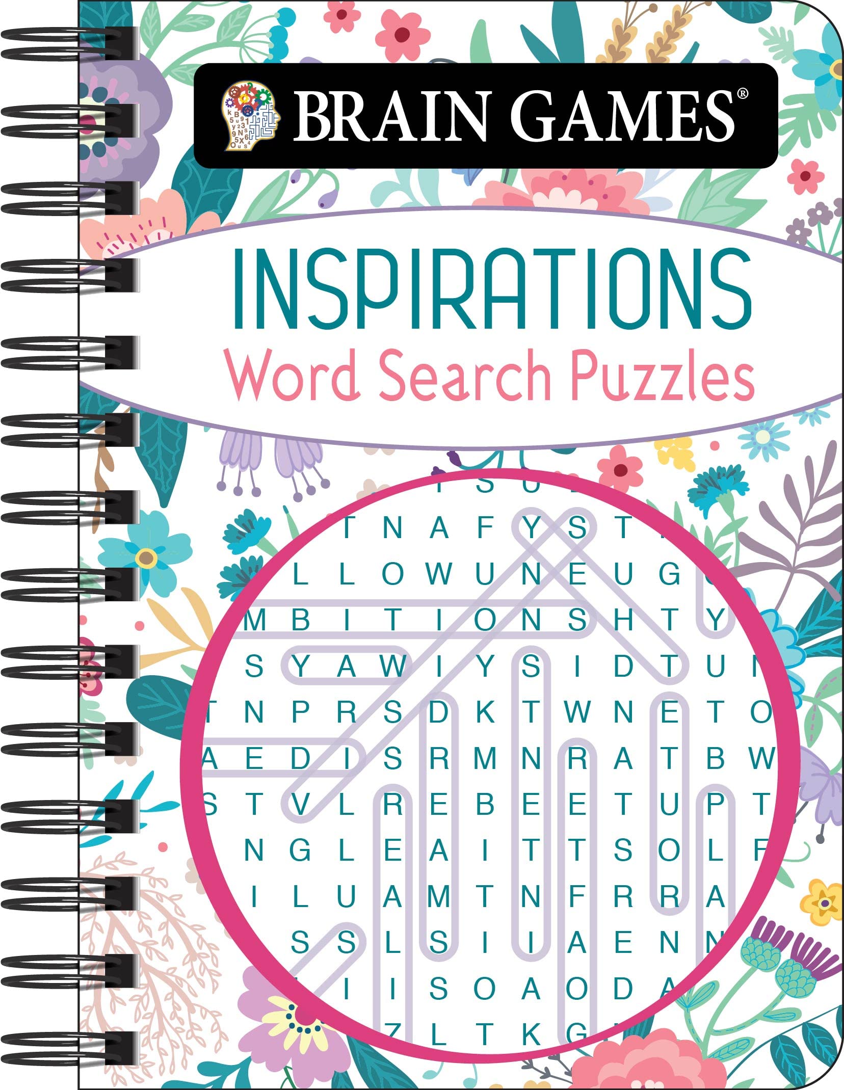 Brain Games - To Go - Inspirations Word Search Puzzles Leisure & Fun