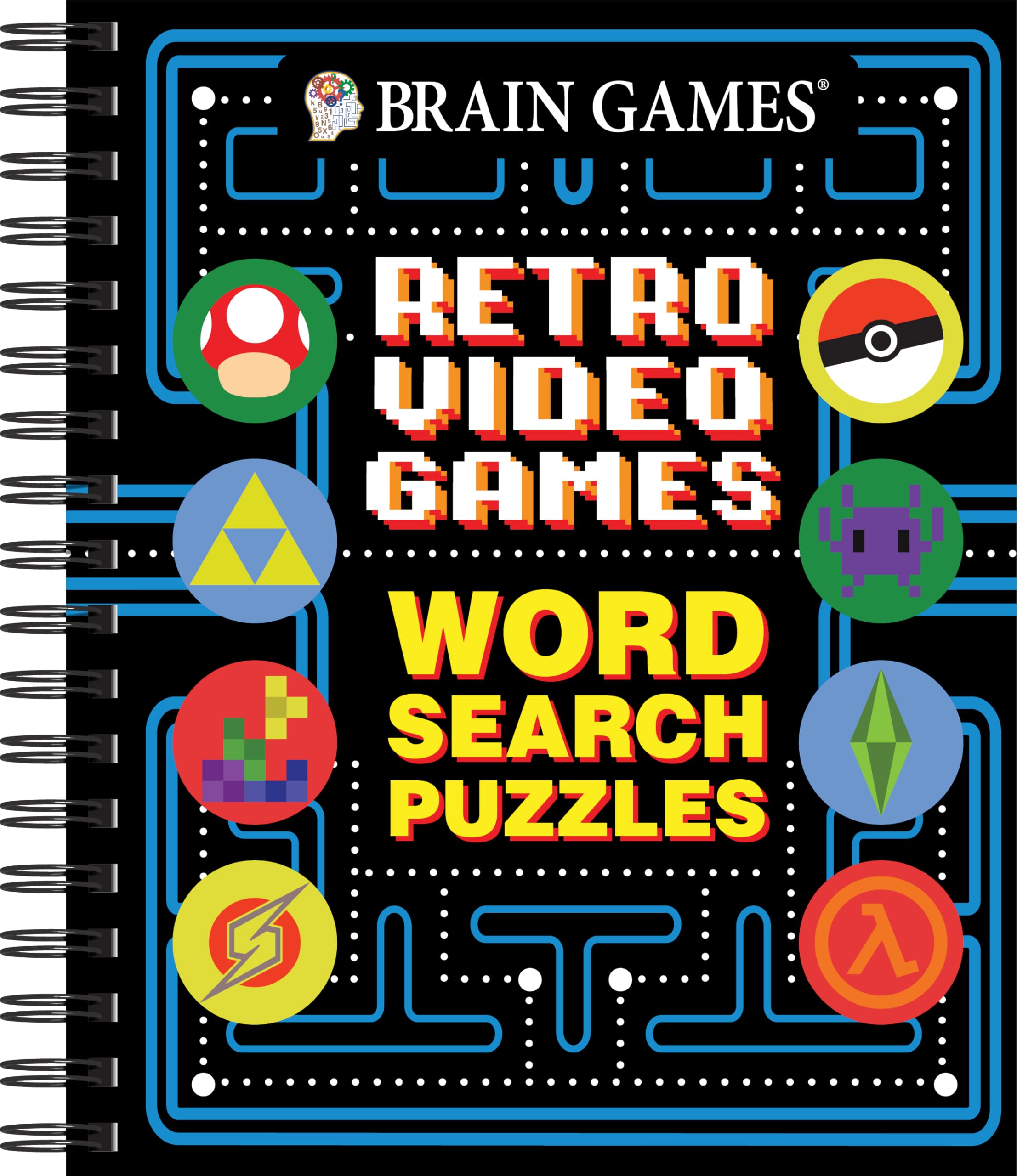 Brain Games - Retro Video Games Word Search Puzzles Leisure & Fun