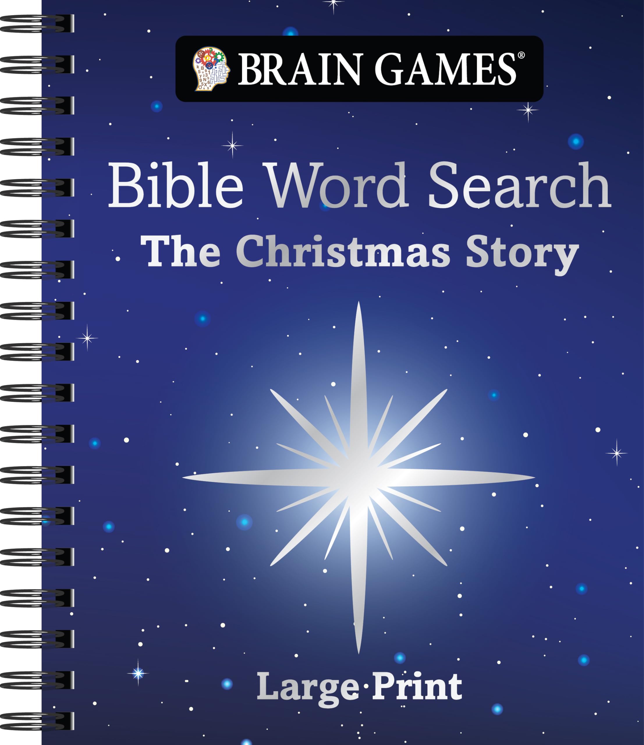 Brain Games - Bible Word Search: The Christmas Story - Large Print Hobbies & Crafts