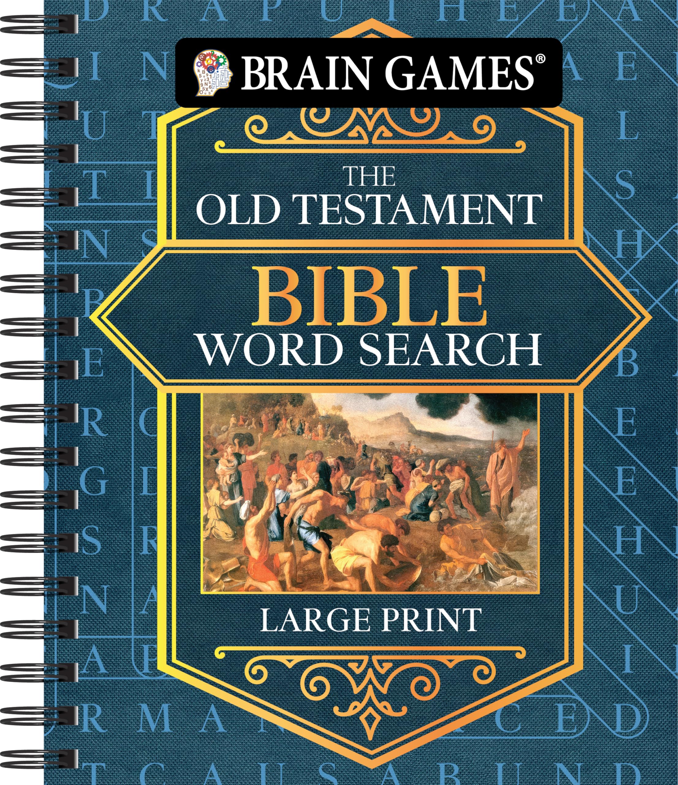 Brain Games - Bible Word Search: The Old Testament - Large Print Leisure & Fun