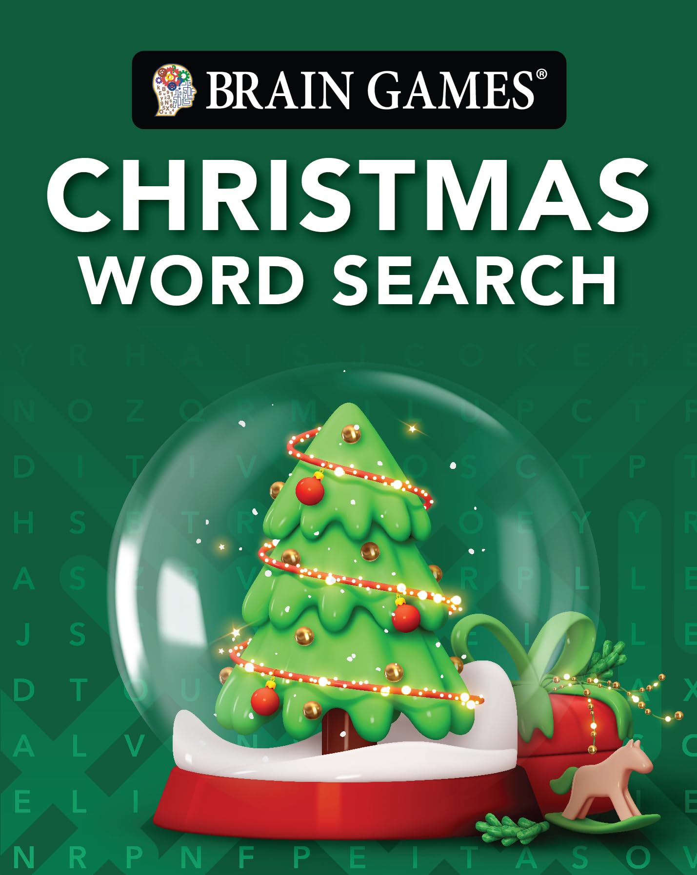Brain Games Mini - Christmas Word Search (Stocking Stuffer) Hobbies & Crafts
