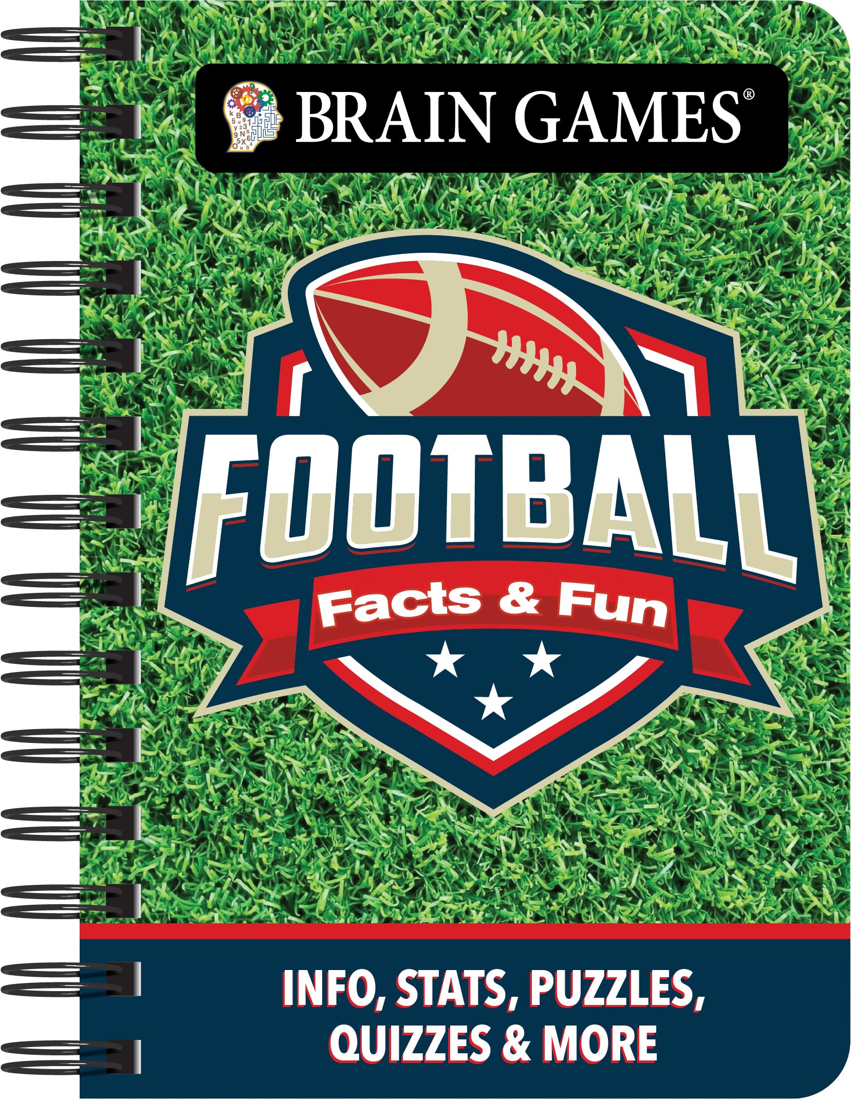 Brain Games - To Go - Facts & Fun: Football: Info, Stats, Puzzles, Quizzes & More Leisure & Fun