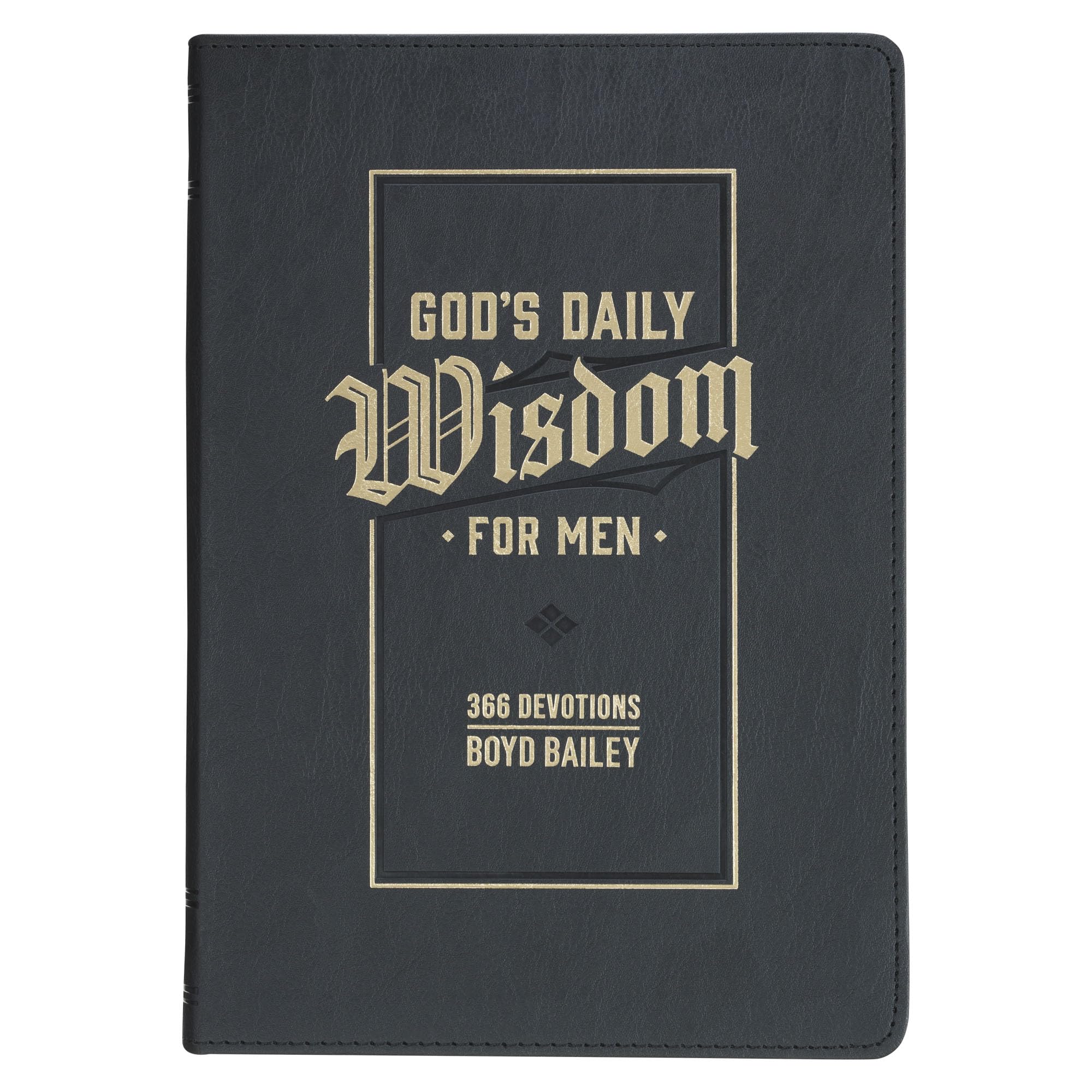 God's Daily Wisdom for Men 365 Devotions Faux Leather Religion & Esotericism