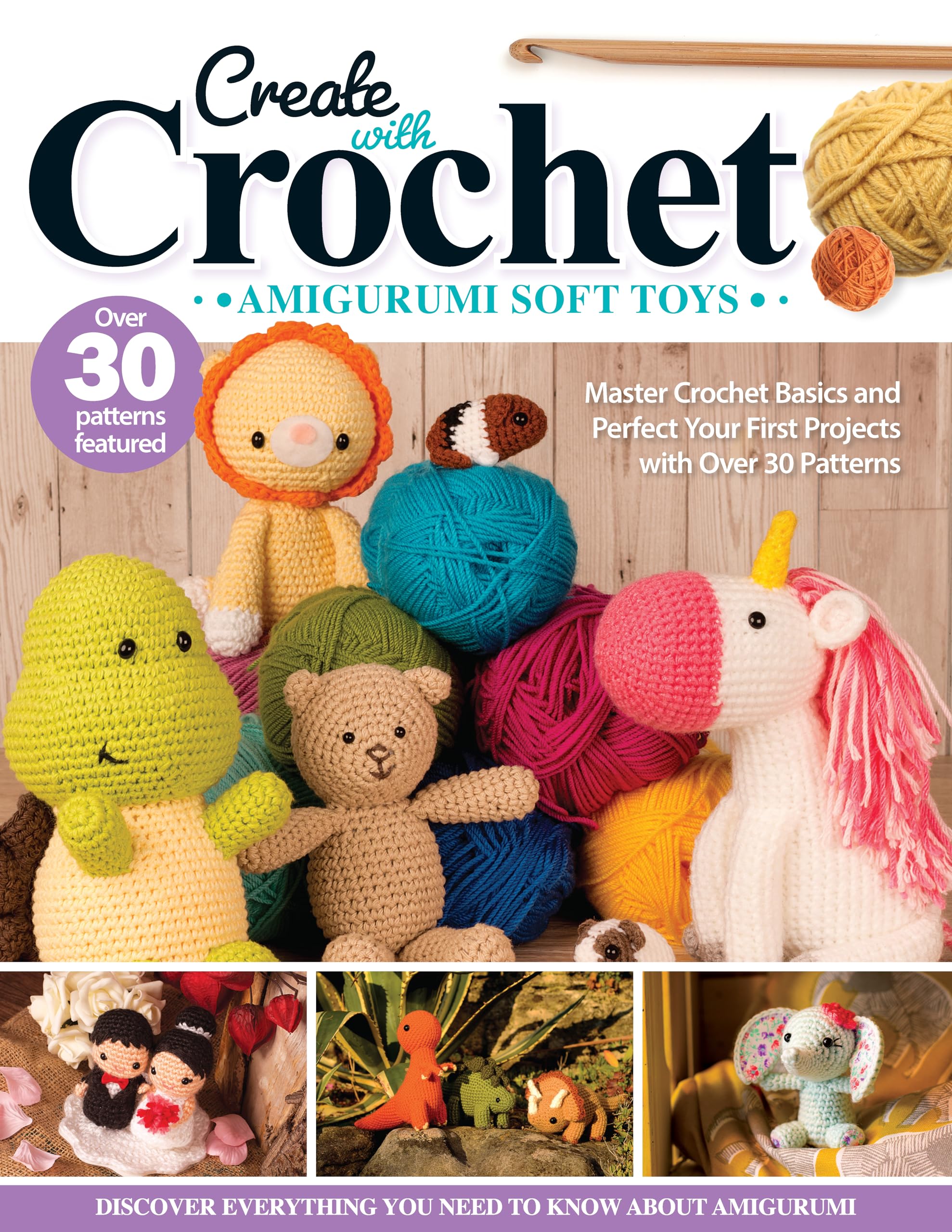 Create With Crochet: Amigurumi Soft Toys Hobbies & Crafts
