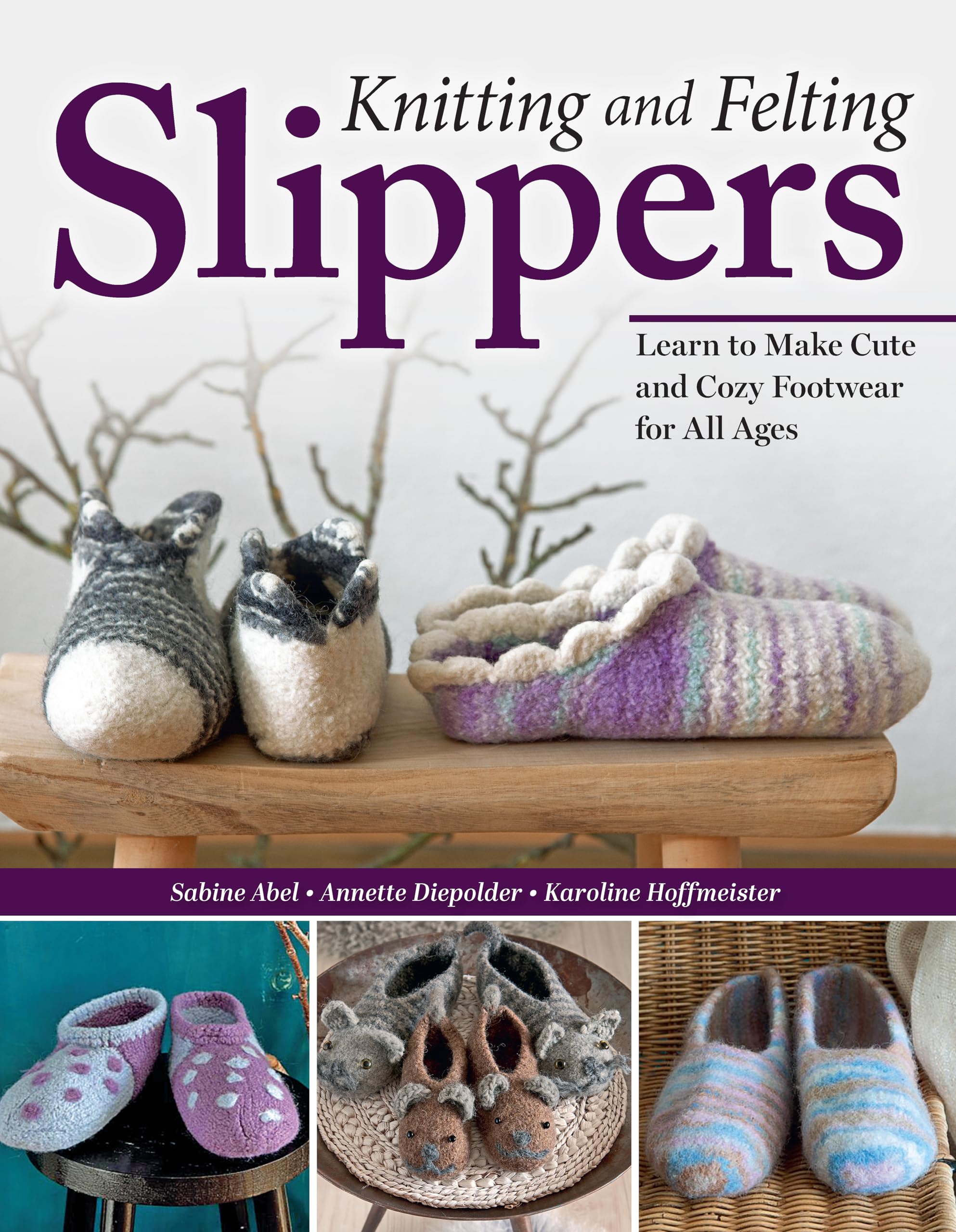 Knitting and Felting Slippers Hobbies & Crafts