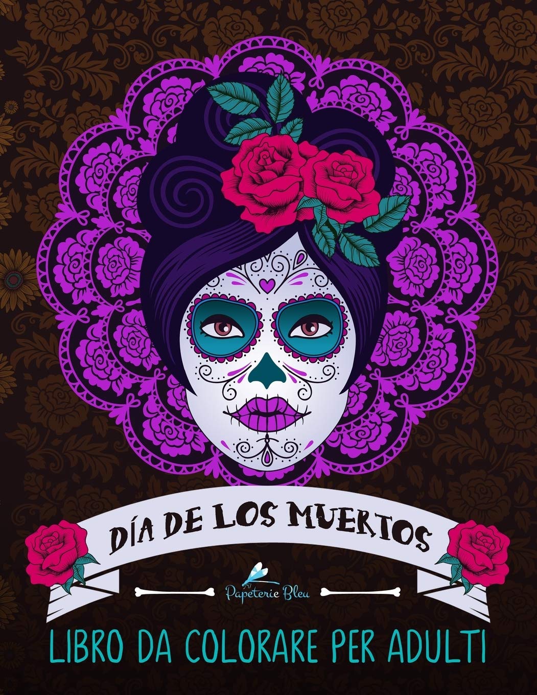 Dia de los muertos: Libro da colorare per adulti Social Sciences