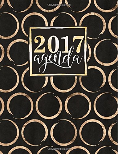 Agenda: Gray & Gold Agenda 2017 Settimanale (Serie Antistress e Relax) Lifestyle