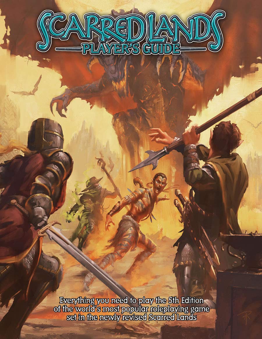 Scarred Lands Player's Guide D&D 5th Edition (ONXSL003) Books