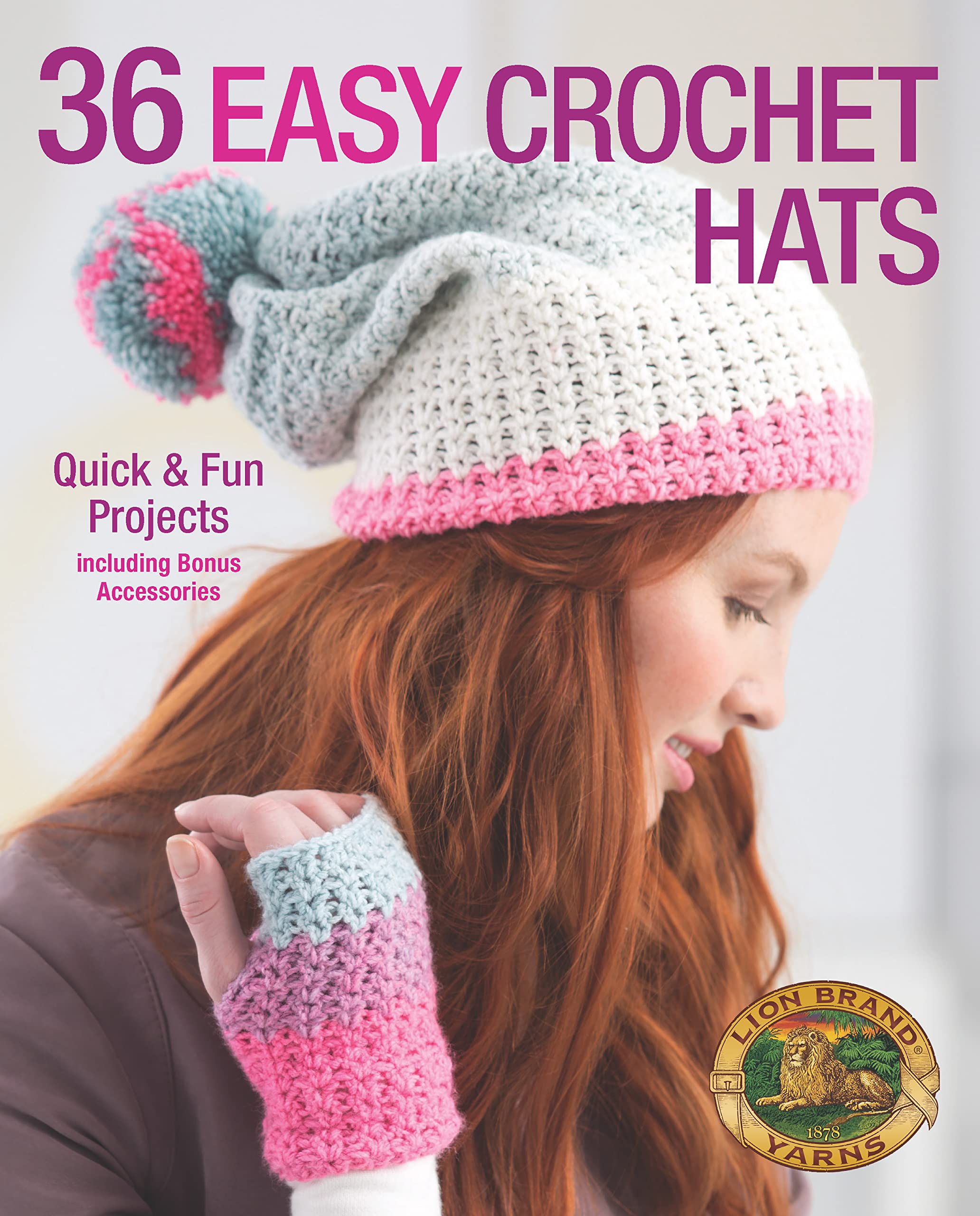 36 Easy Crochet Hats: Quick & Fun Projects including Bonus Accessories Hobbies & Crafts