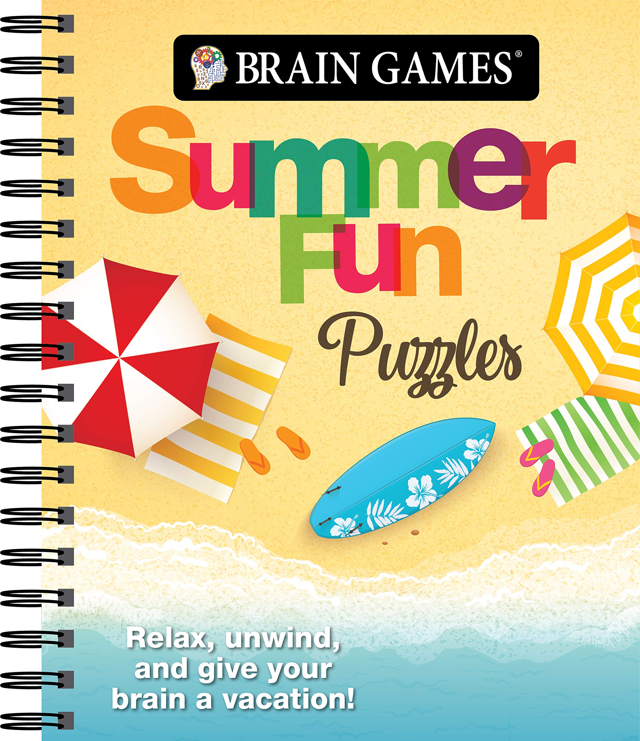 Brain Games Summer Fum Puzzles: Relax, Unwind, and Give Your Brain a Vacation Leisure & Fun