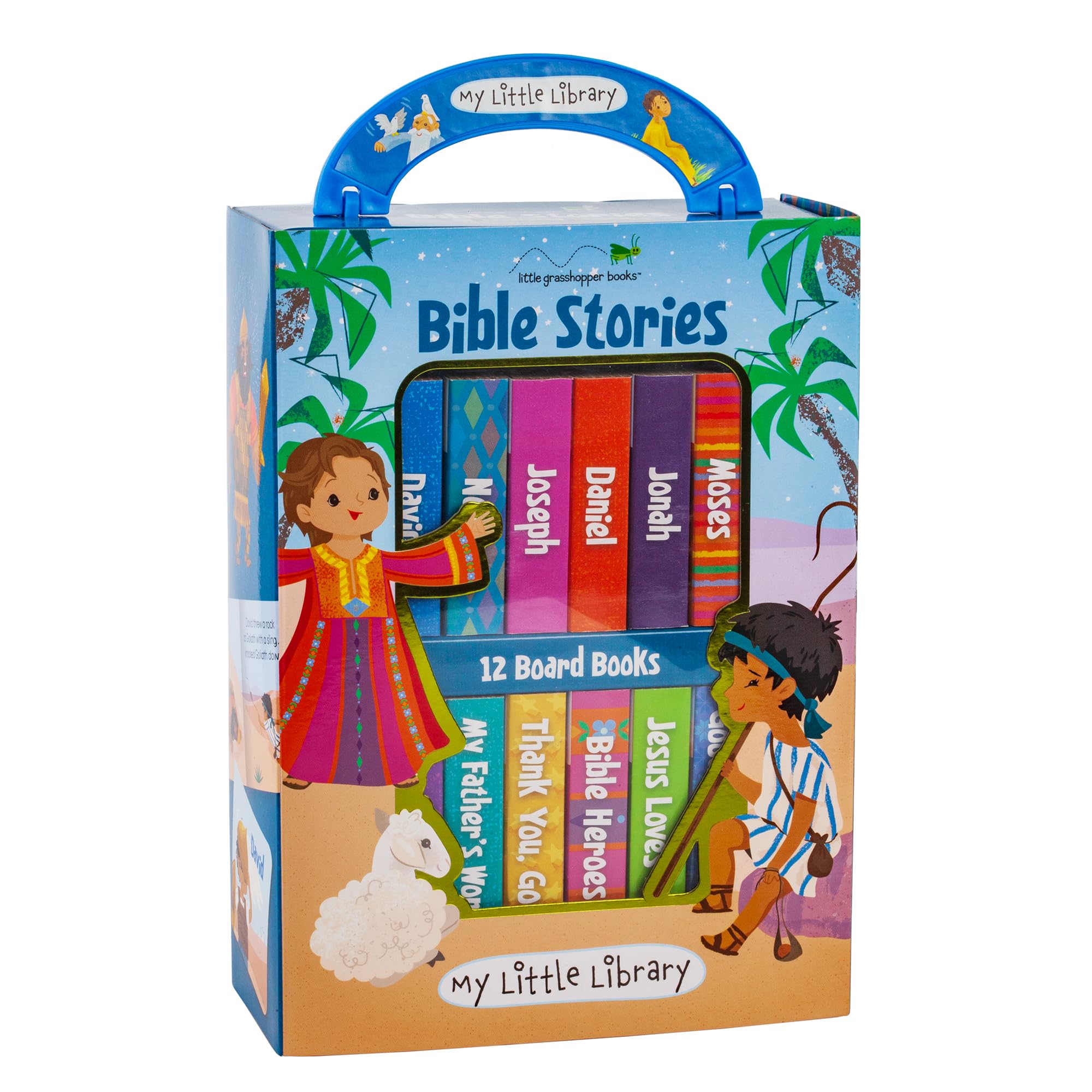 My Little Library: Bible Stories (12 Board Books) Parents & Children
