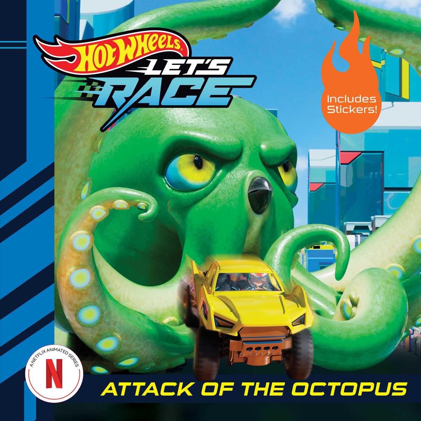 Hot Wheels Let's Race: Attack of Giant Octopus Non-fiction