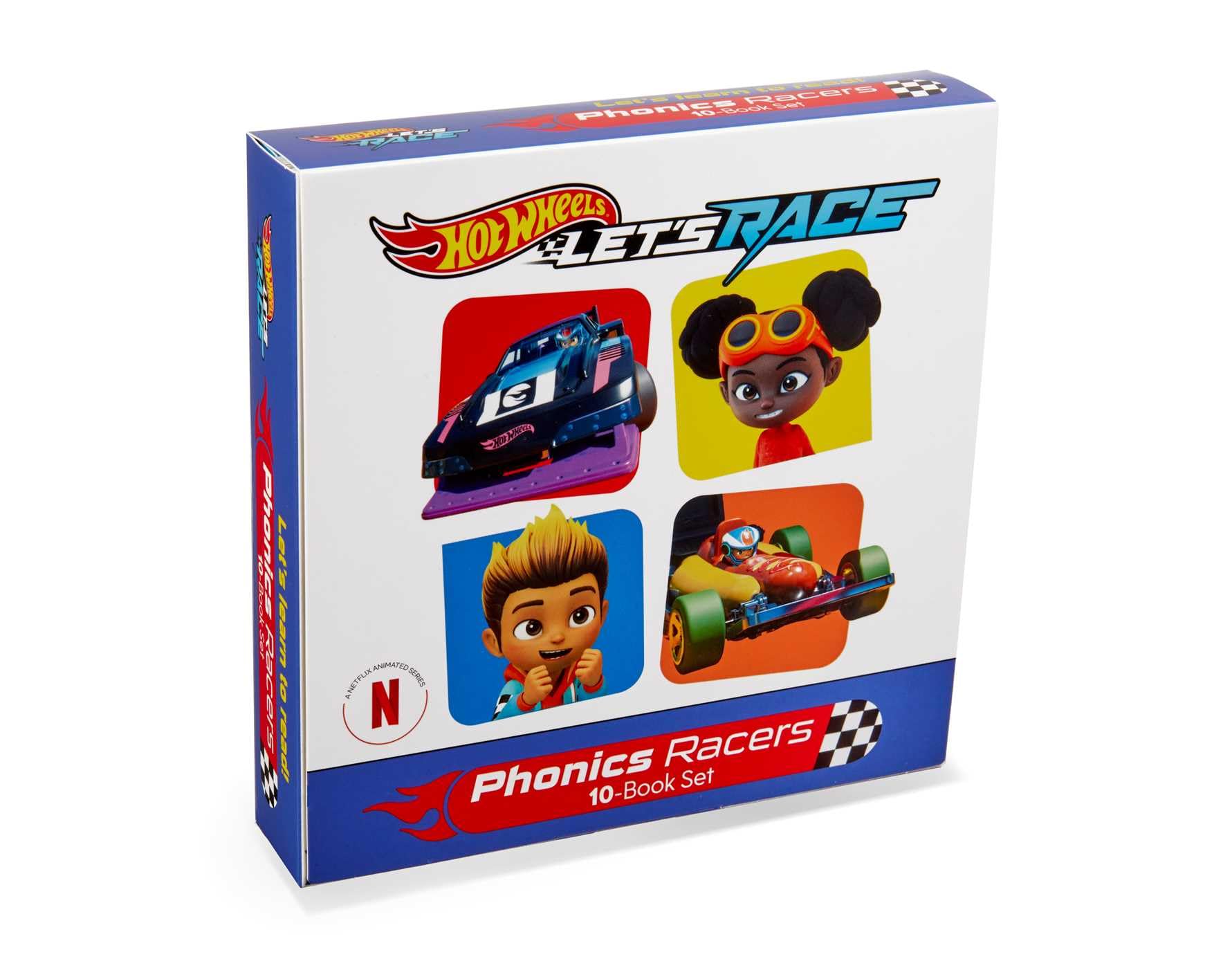 Hot Wheels Let's Race Phonics Racers Novels & Short Stories