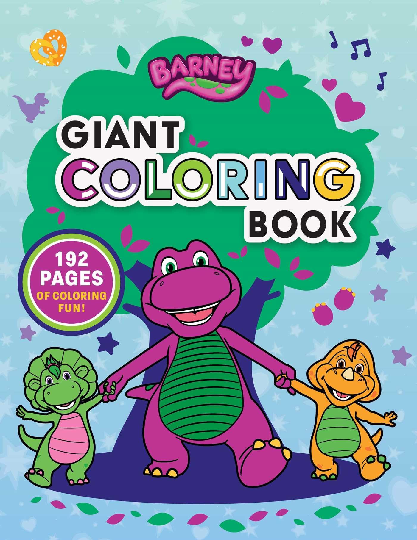 Barney Giant Coloring Book (Barney's World) Non-fiction