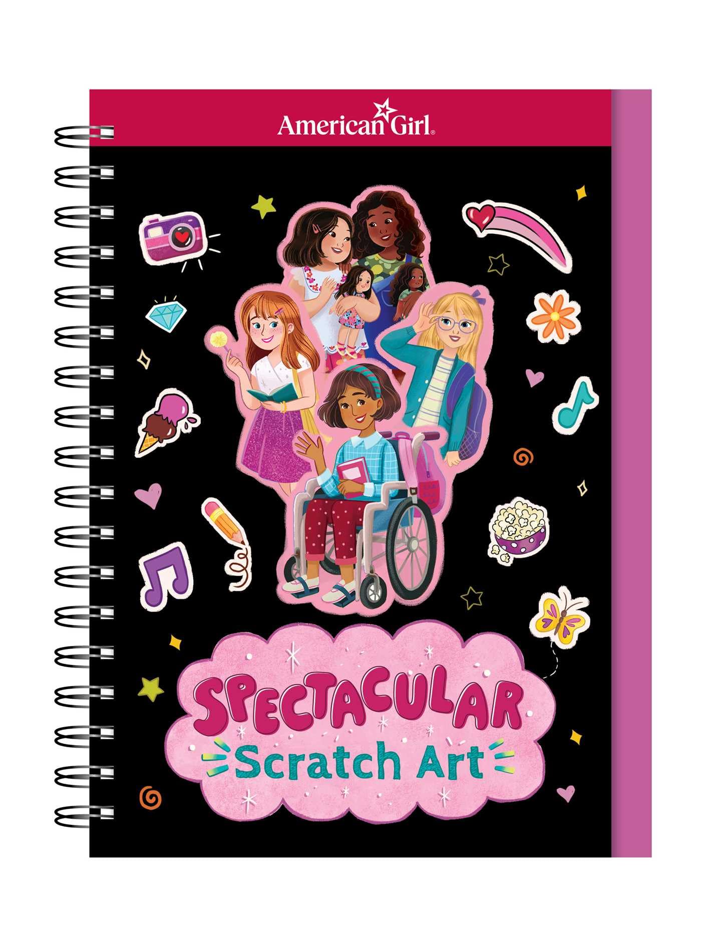 American Girl: Spectacular Scratch Art (American Girl(r) Activities) Non-fiction