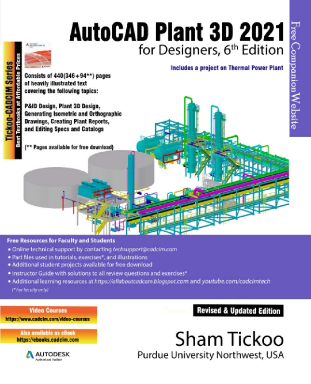 AutoCAD Plant 3D 2021 for Designers, 6th Edition Business & Technology