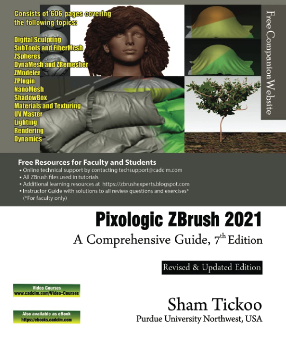 Pixologic ZBrush 2021: A Comprehensive Guide, 7th Edition Computer Science